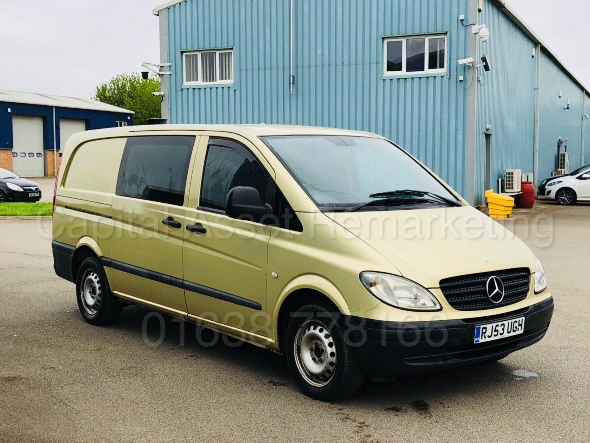 MERCEDES-BENZ VITO 115 CDI 'LWB - 6 SEATER CREW VAN' (2004) '2.1 CDI - 150 BHP - 6 SPEED' *AIR CON*