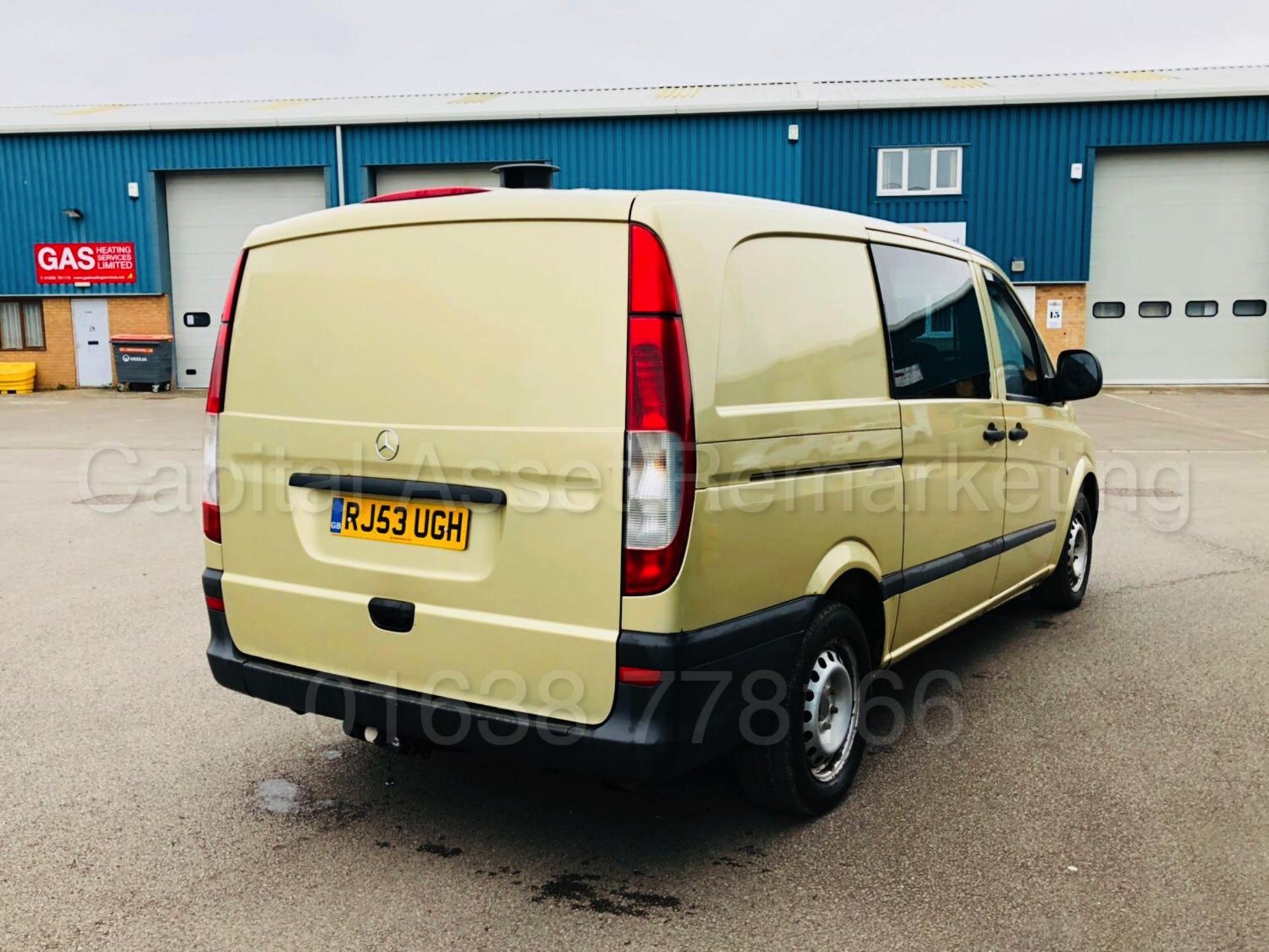 MERCEDES-BENZ VITO 115 CDI 'LWB - 6 SEATER CREW VAN' (2004) '2.1 CDI - 150 BHP - 6 SPEED' *AIR CON* - Image 10 of 32