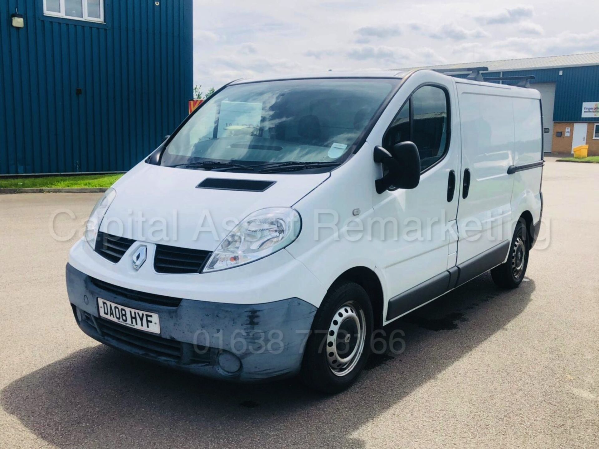 (ON SALE) RENAULT TRAFIC SL27+ 'SWB - PANEL VAN' (2008) '2.0 DCI - 115 BHP - 6 SPEED' (NO VAT) - Image 3 of 21