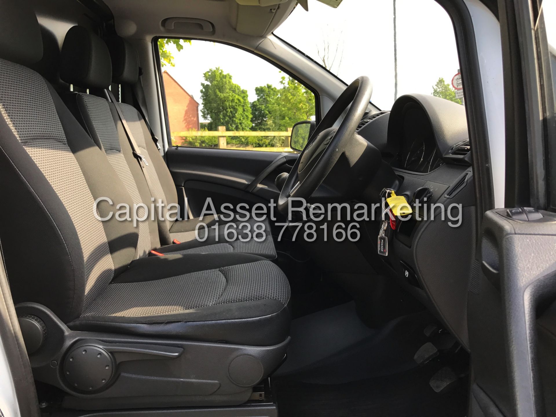 MERCEDES VITO 113CDI "136BHP - 6 SPEED" LWB (2015 MODEL - NEW SHAPE) CRUISE - ELEC PACK - 1 OWNER - Bild 8 aus 17