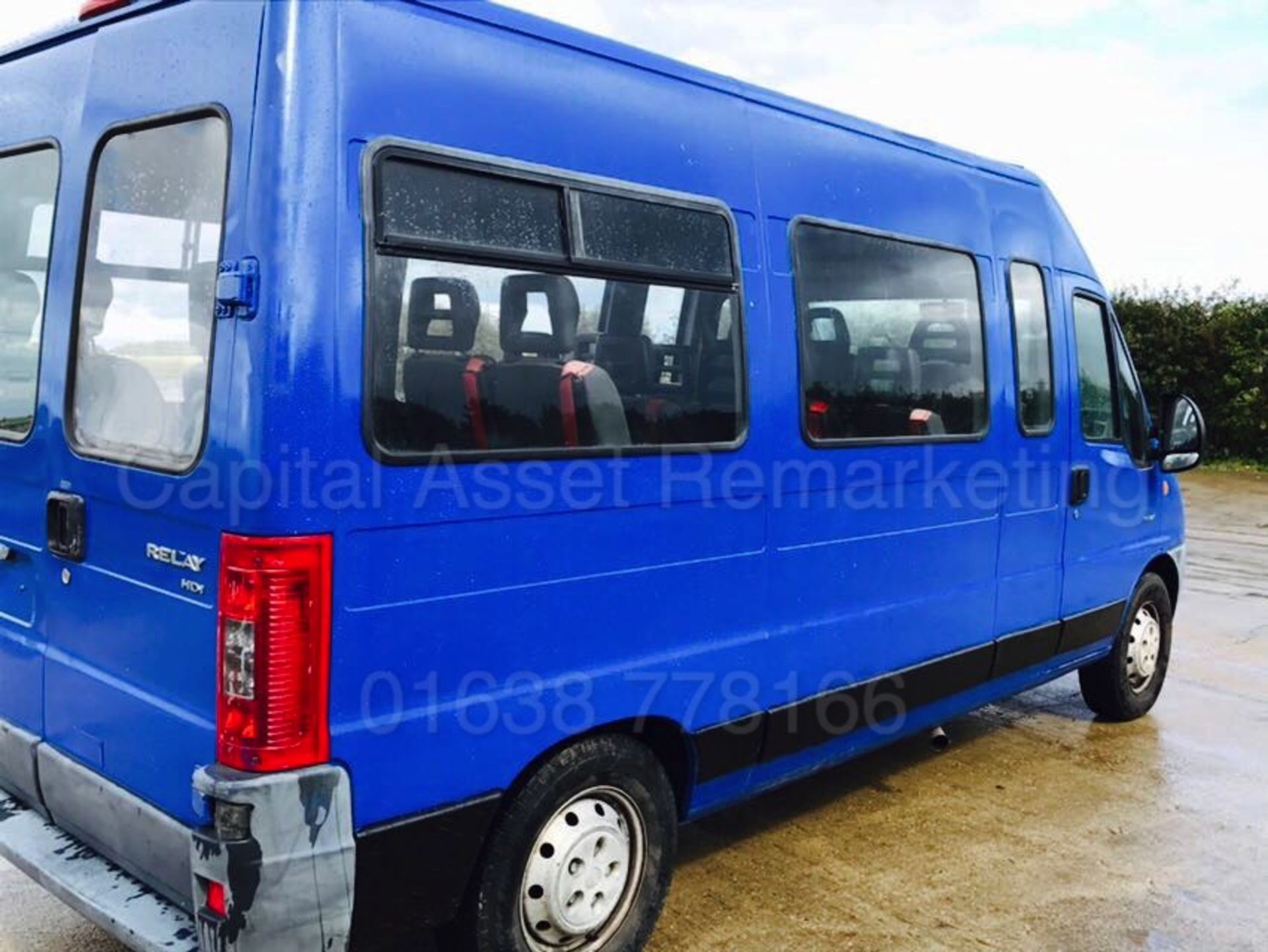 (On Sale) CITROEN RELAY 'LWB HI-ROOF - 17 SEATER MINI-BUS' (2005) '2.2 HDI - 5 SPEED' (NO VAT) - Image 8 of 16