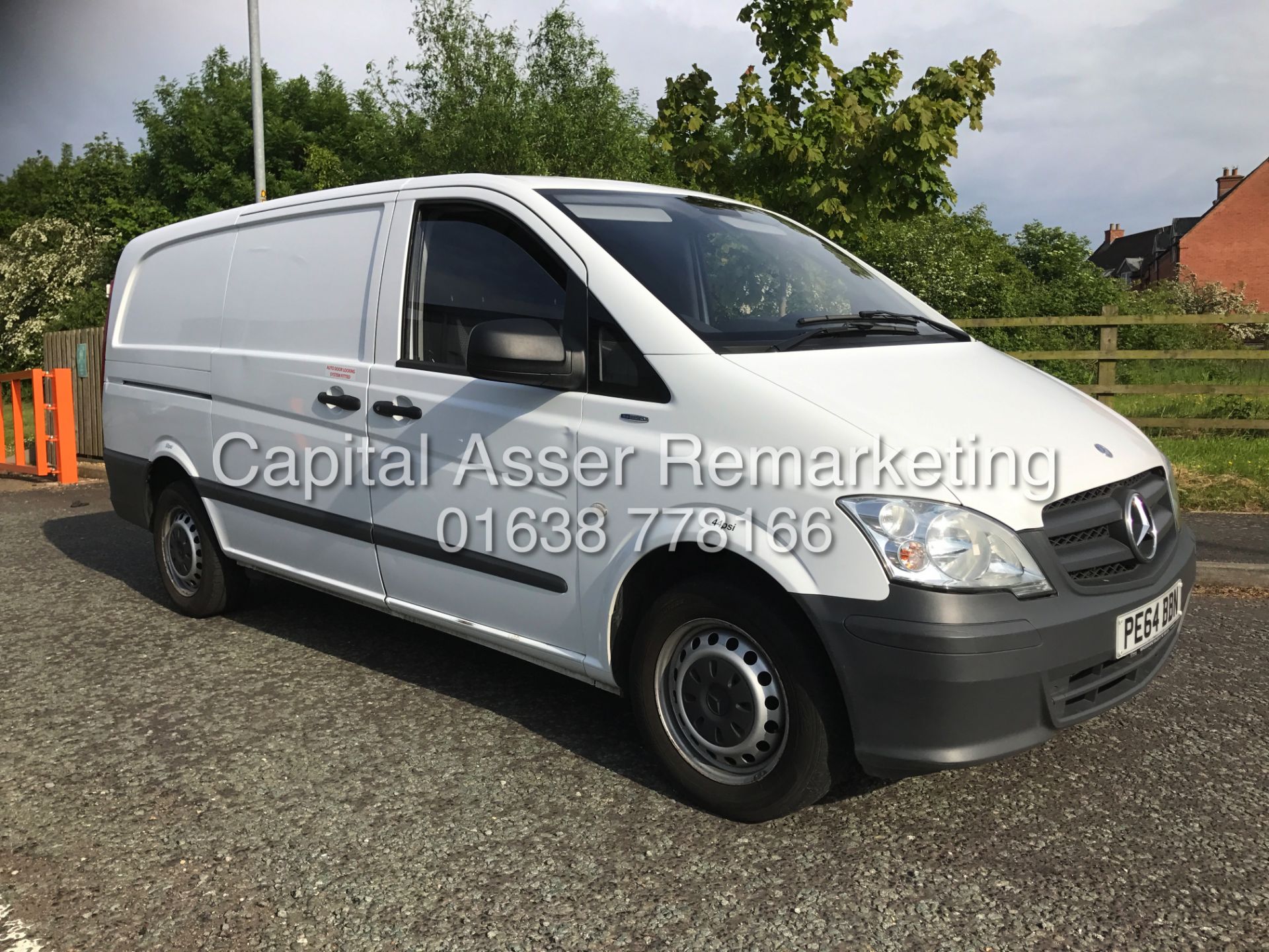 MERCEDES VITO 113CDI "136BHP - 6 SPEED" LWB (2015 MODEL - NEW SHAPE) CRUISE - ELEC PACK - 1 OWNER - Image 2 of 18