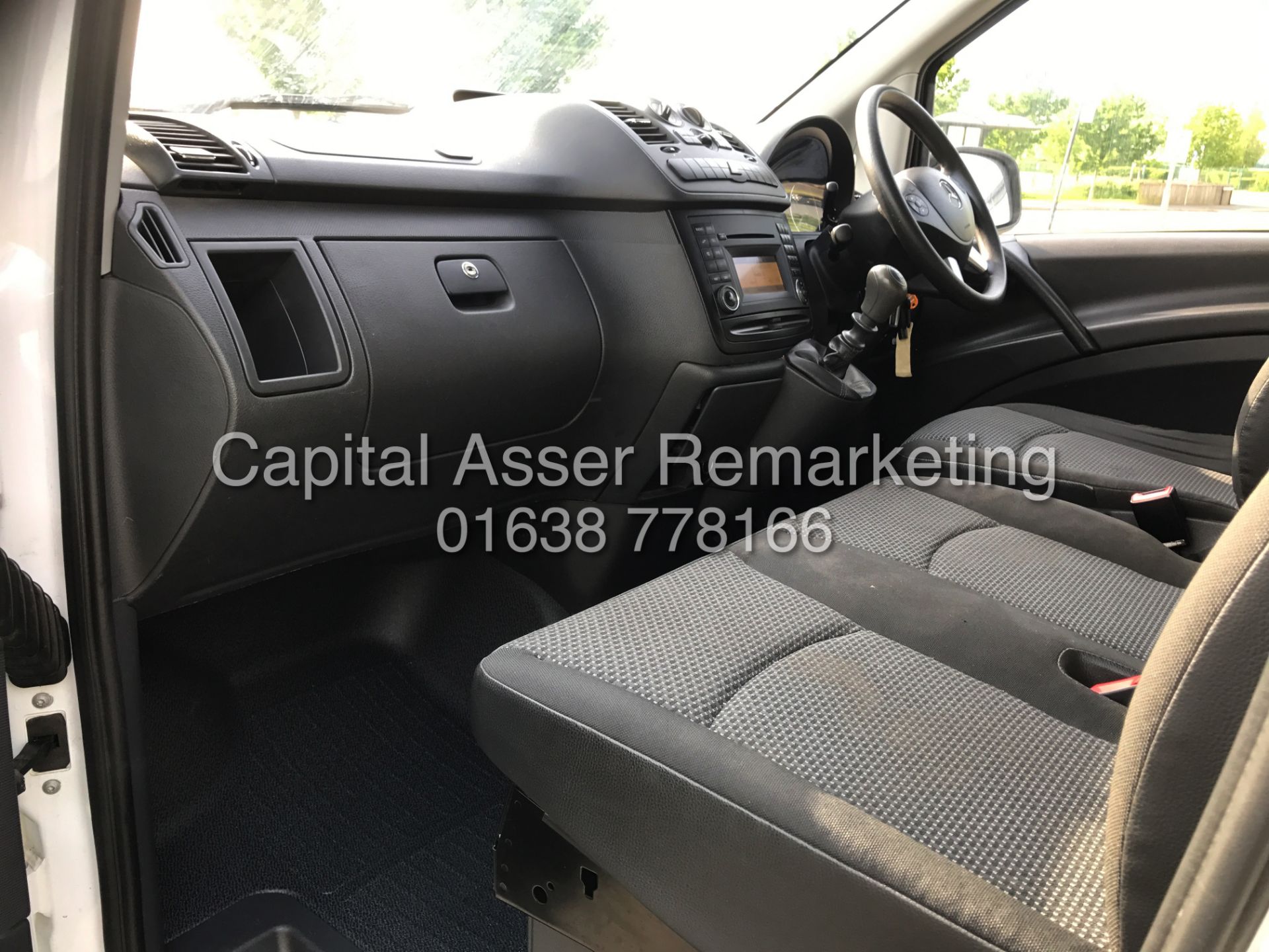 MERCEDES VITO 113CDI "136BHP - 6 SPEED" LWB (2015 MODEL - NEW SHAPE) CRUISE - ELEC PACK - 1 OWNER - Image 14 of 18