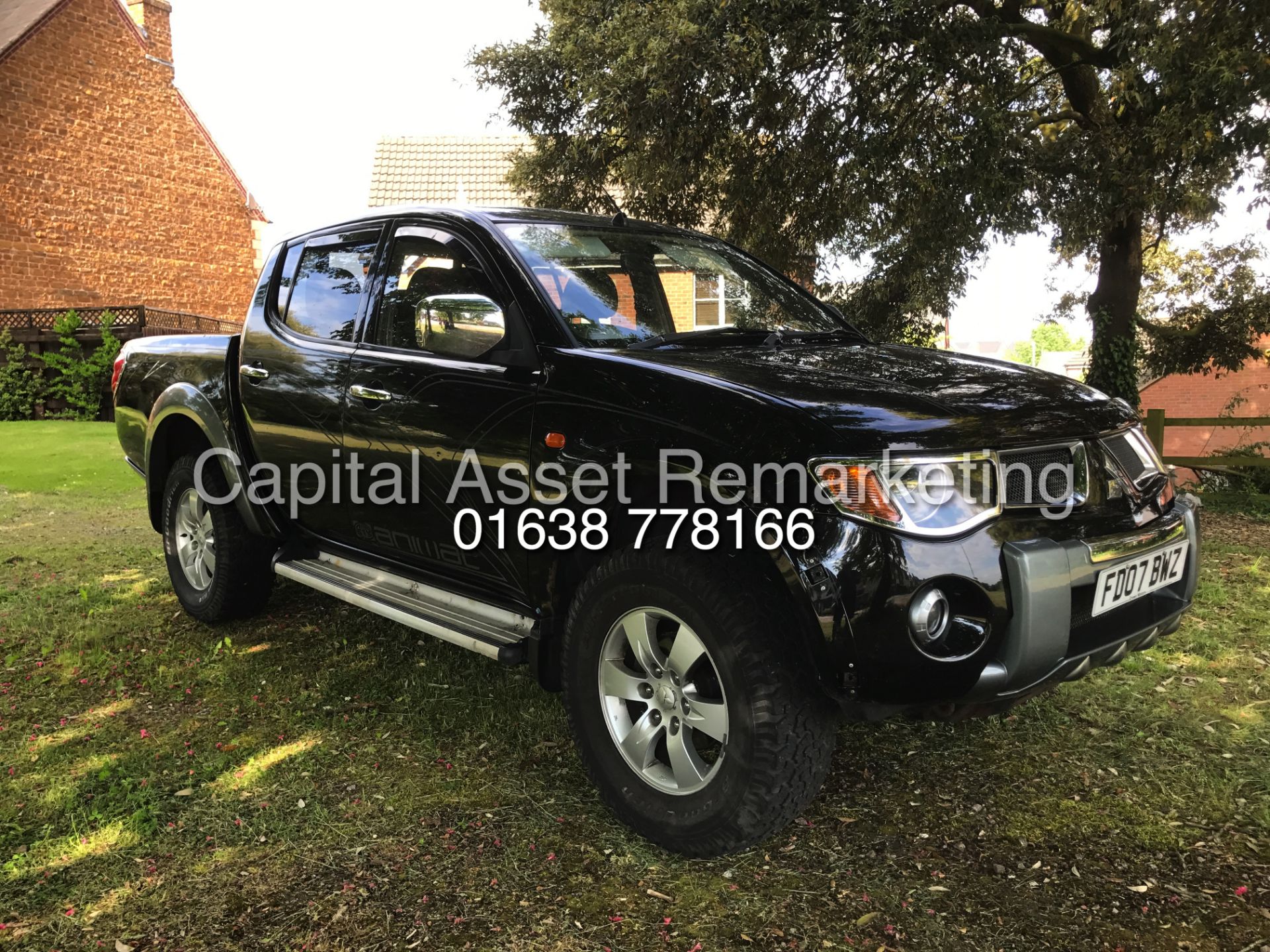 MITSUBISHI L200 "ANIAML - BLACK EDITION" 2.5DI-D D/C (2007 - 07) FULL TWO-TONE LEATHER *GREAT SPEC* - Image 2 of 20