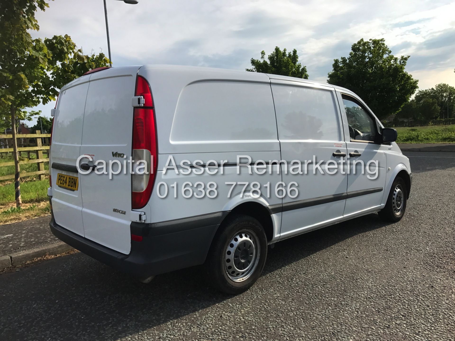 MERCEDES VITO 113CDI "136BHP - 6 SPEED" LWB (2015 MODEL - NEW SHAPE) CRUISE - ELEC PACK - 1 OWNER - Image 9 of 18