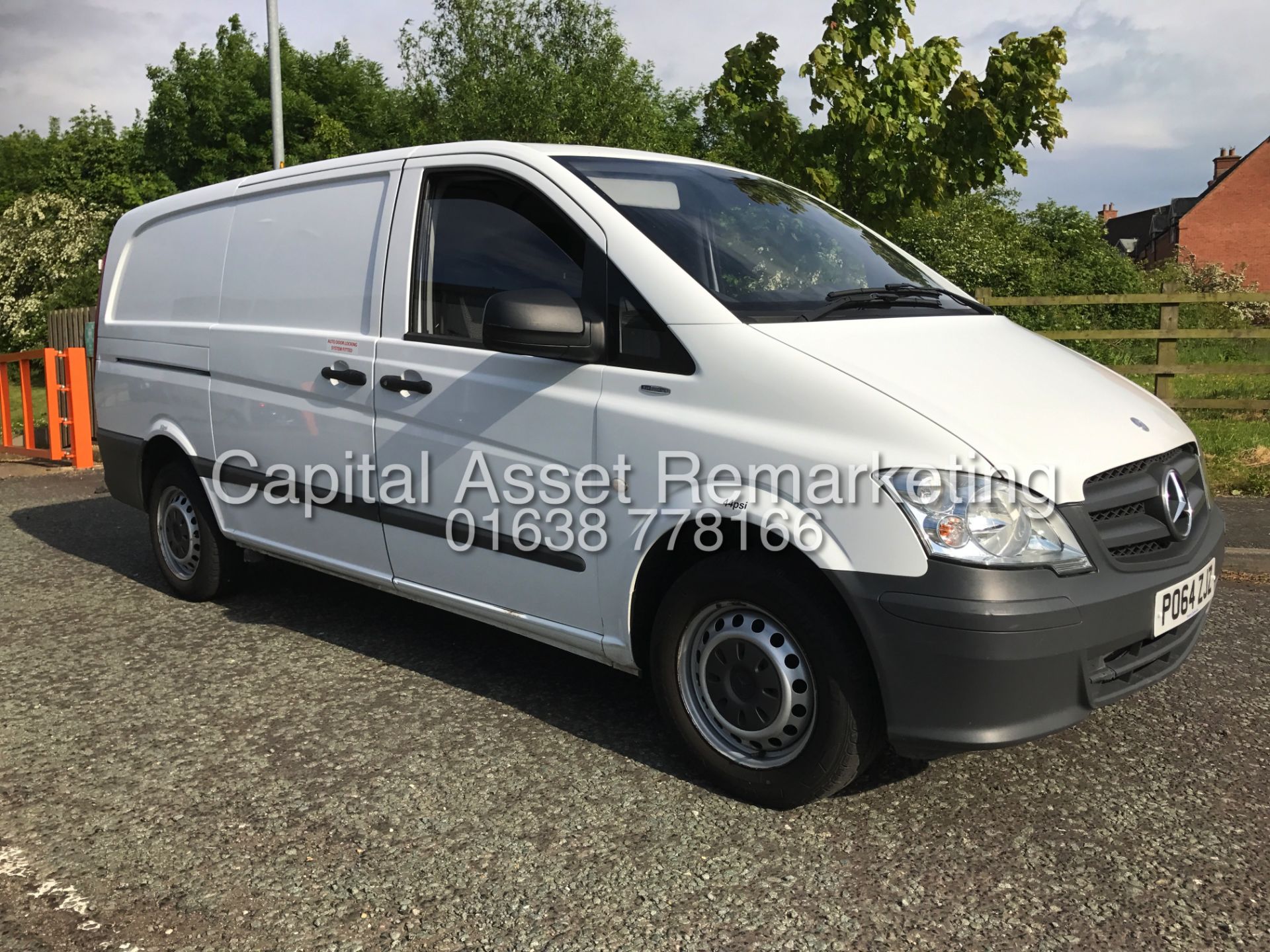 MERCEDES VITO 113CDI "136BHP - 6 SPEED" LWB (2015 MODEL - NEW SHAPE) CRUISE - ELEC PACK - 1 OWNER - Bild 2 aus 17