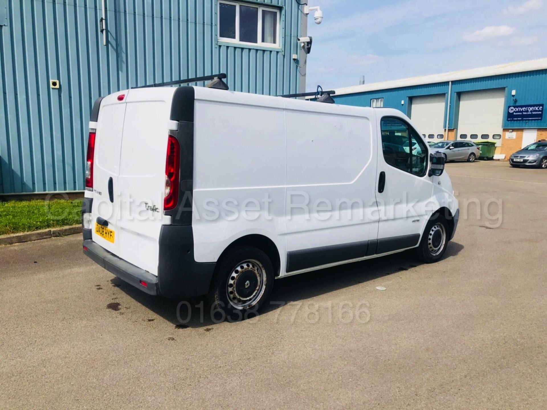 (ON SALE) RENAULT TRAFIC SL27+ 'SWB - PANEL VAN' (2008) '2.0 DCI - 115 BHP - 6 SPEED' (NO VAT) - Image 9 of 21