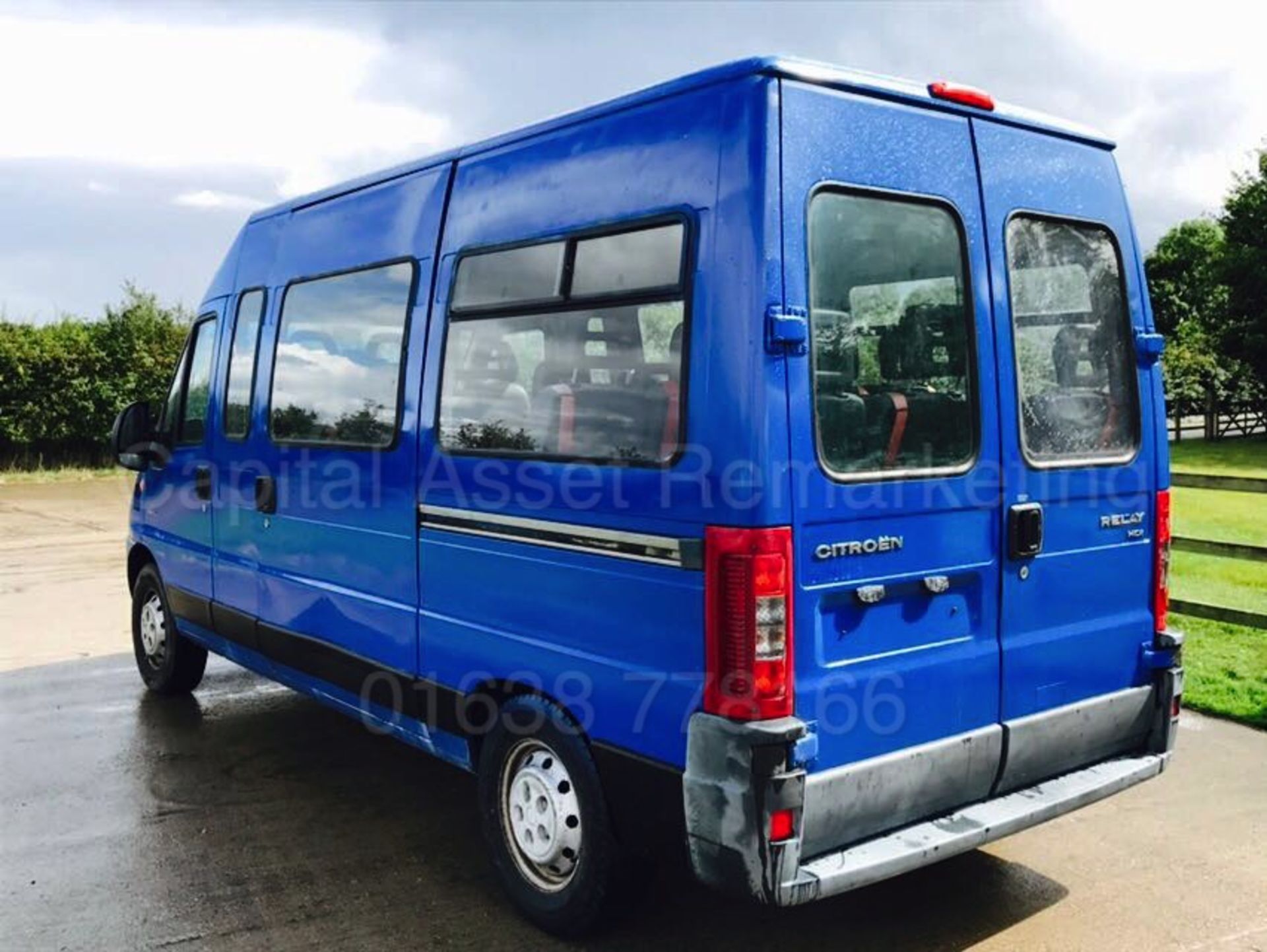 (On Sale) CITROEN RELAY 'LWB HI-ROOF - 17 SEATER MINI-BUS' (2005) '2.2 HDI - 5 SPEED' (NO VAT) - Image 5 of 16