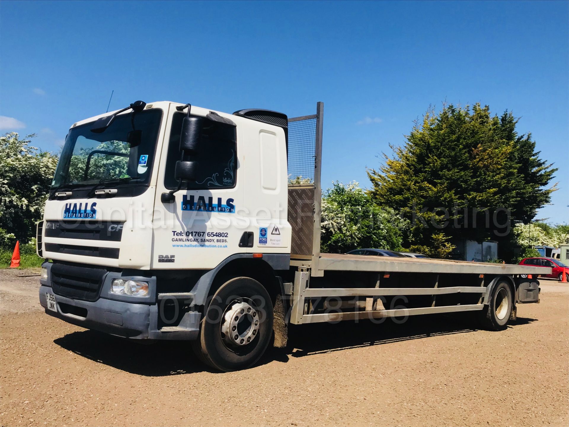 DAF CF 65.220 'LWB - FLATBED' (2007 MODEL) '5.9 DIESEL - 6 SPEED' **SLEEPER CAB**