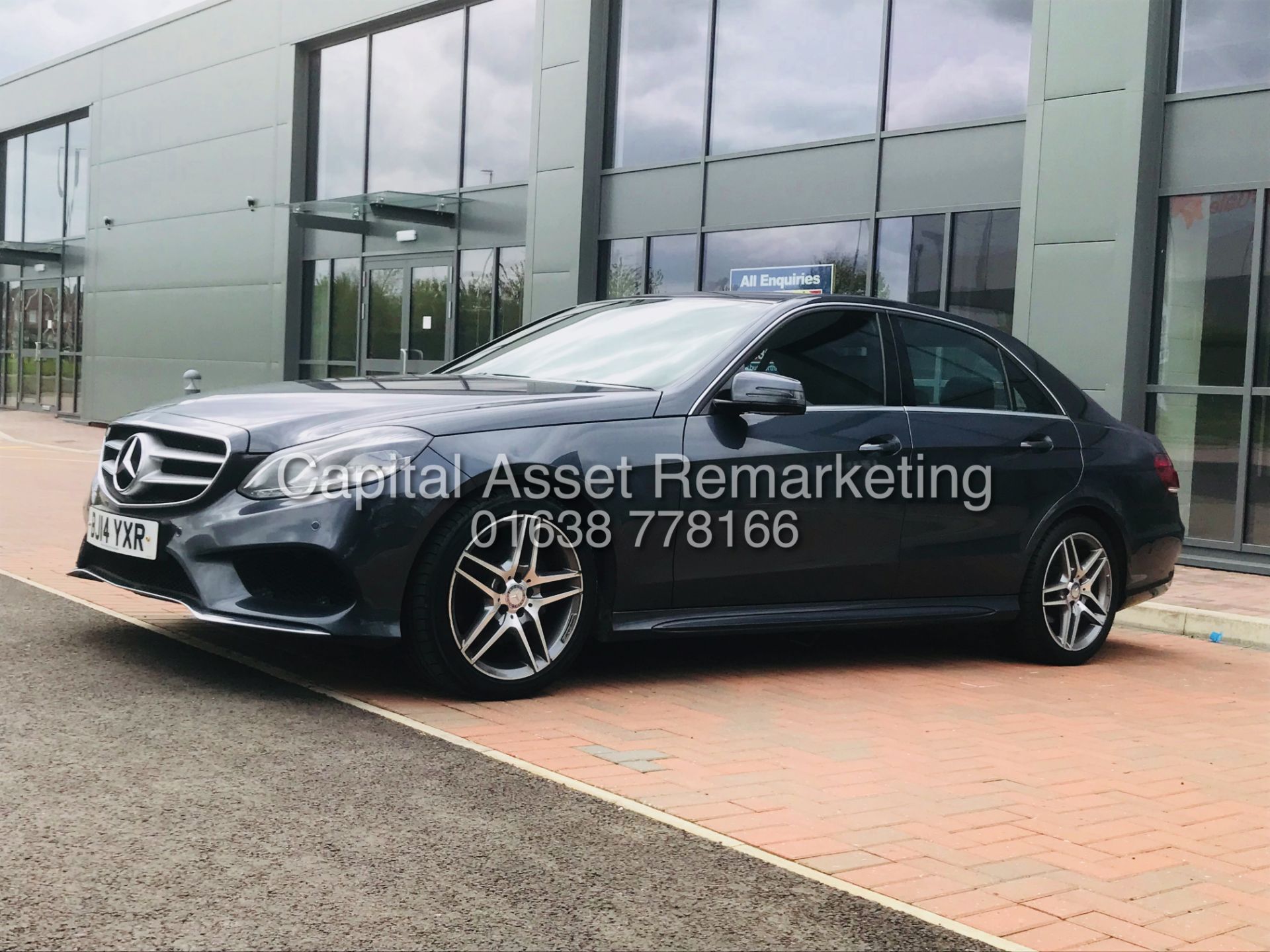 MERCEDES-BENZ E300 'DIESEL HYBRID' *AMG SPORT* (2015 MODEL) '7G TRONIC- LEATHER - SAT NAV' TOP SPEC - Image 4 of 41