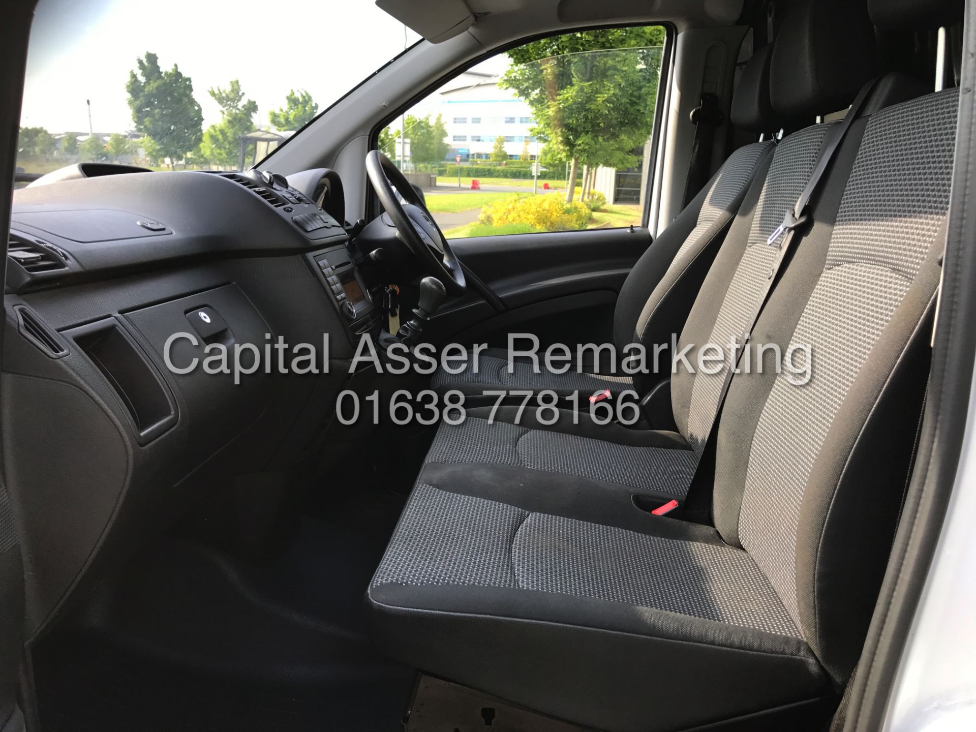 MERCEDES VITO 113CDI "136BHP - 6 SPEED" LWB (2015 MODEL - NEW SHAPE) CRUISE - ELEC PACK - 1 OWNER - Image 13 of 18