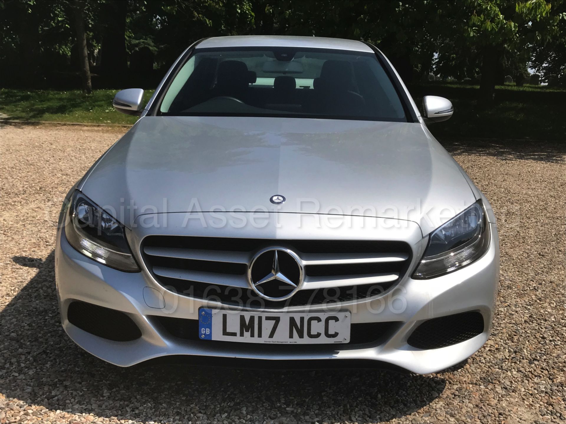 MERCEDES-BENZ C220d *4 DOOR SALOON* (2017) '9G TRONIC AUTO - LEATHER - SAT NAV' **MASSIVE SPEC** - Image 3 of 41