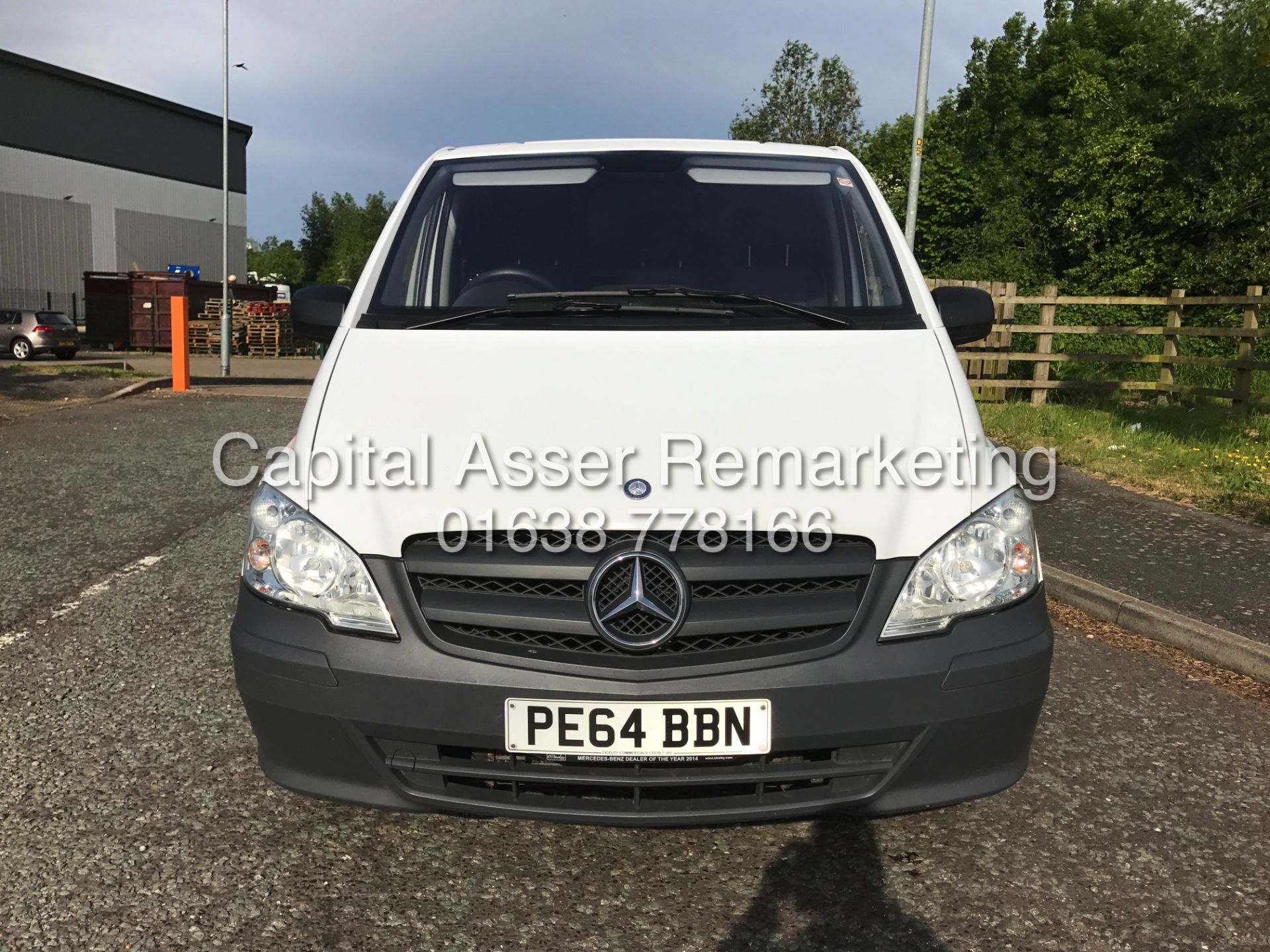 MERCEDES VITO 113CDI "136BHP - 6 SPEED" LWB (2015 MODEL - NEW SHAPE) CRUISE - ELEC PACK - 1 OWNER - Image 3 of 18