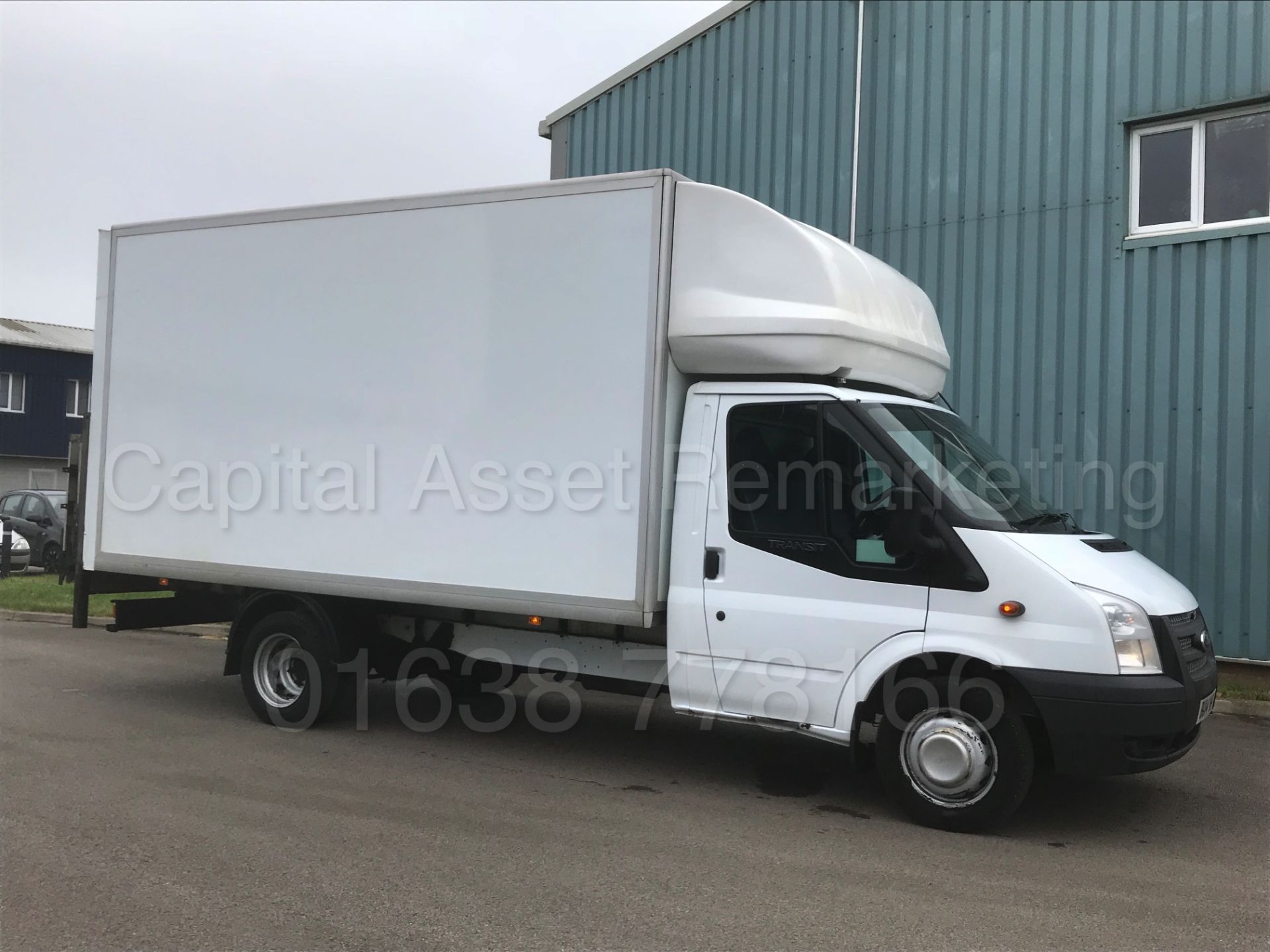 FORD TRANSIT 125 T350 'LWB - LUTON / BOX VAN' (2014) '2.2 TDCI - 125 BHP - 6 SPEED' **TAIL-LIFT** - Image 11 of 33