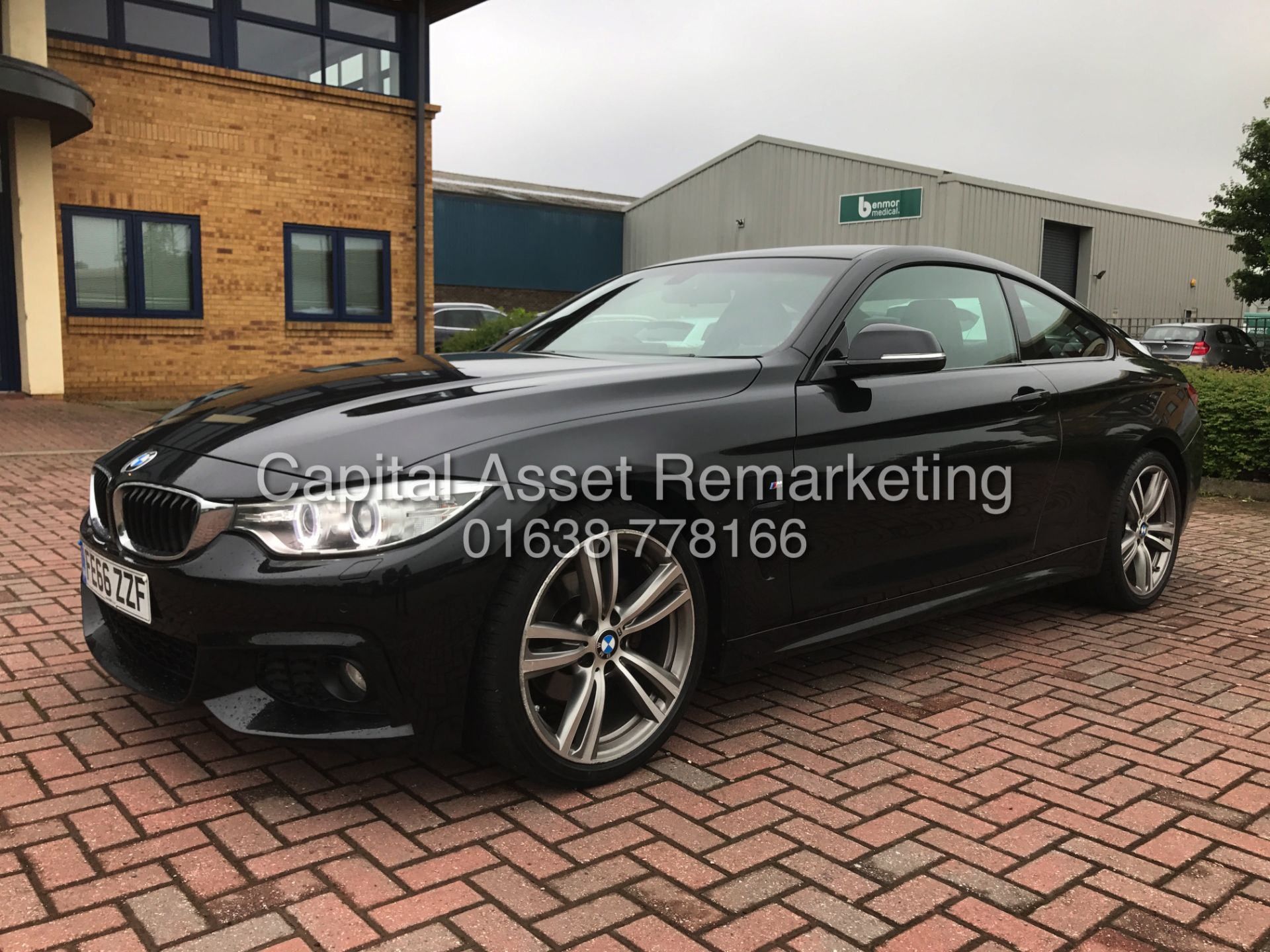 BMW 420D AUTO 8 SPEED "M-SPORT" COUPE (2017 MODEL) 1 OWNER WITH BMW HISTORY - SAT NAV - I DRIVE - Image 4 of 25