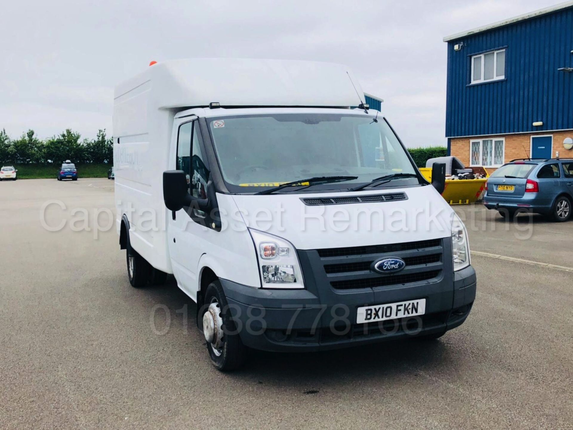 (On Sale) FORD TRANSIT 100 350 'BOX / LUTON VAN' (2010) '2.4 TDCI - 100 BHP' (1 COMPANY OWNER) - Image 2 of 29