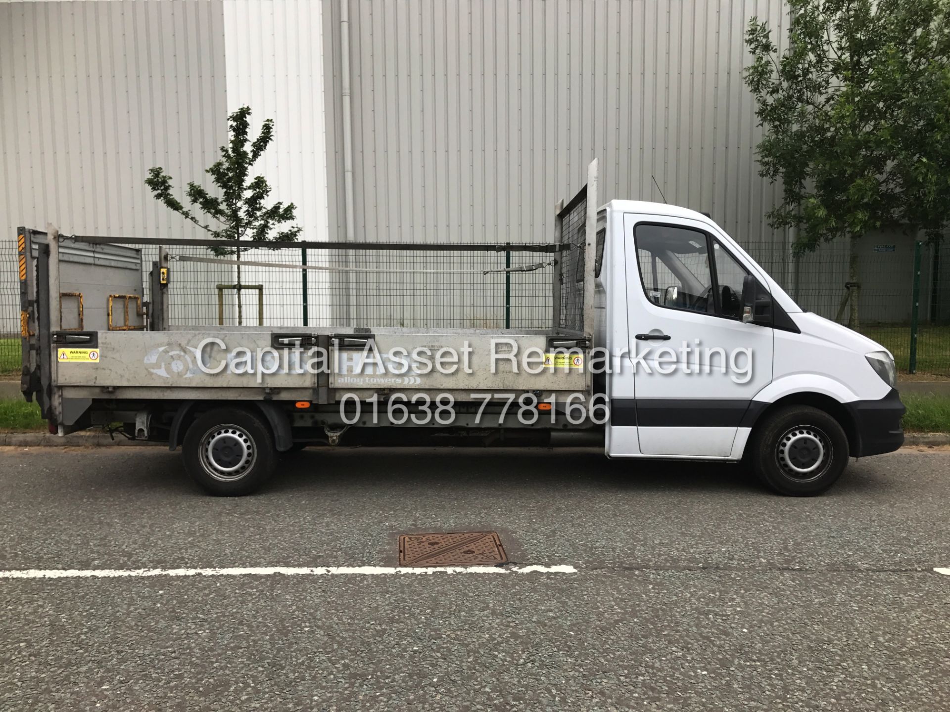 MERCEDES SPRINTER 316CDI "163BHP" LWB DOUBLE DROPSIDE TRUCK (14 REG ) TAIL LIFT - 1 OWNER **LOOK** - Image 7 of 13