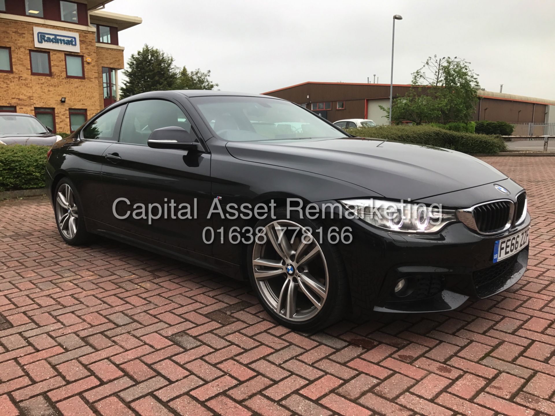 BMW 420D AUTO 8 SPEED "M-SPORT" COUPE (2017 MODEL) 1 OWNER WITH BMW HISTORY - SAT NAV - I DRIVE - Image 2 of 25