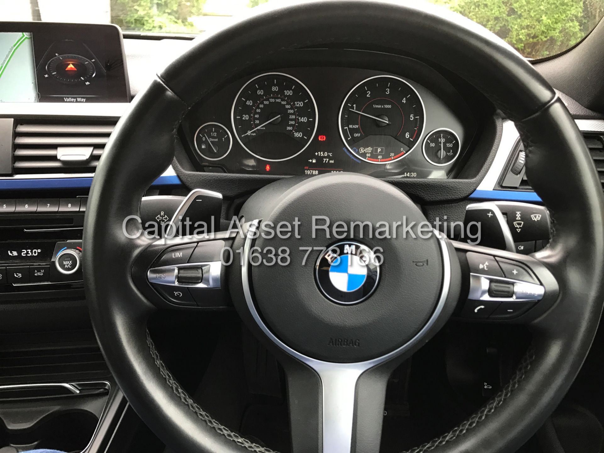 BMW 420D AUTO 8 SPEED "M-SPORT" COUPE (2017 MODEL) 1 OWNER WITH BMW HISTORY - SAT NAV - I DRIVE - Image 18 of 25