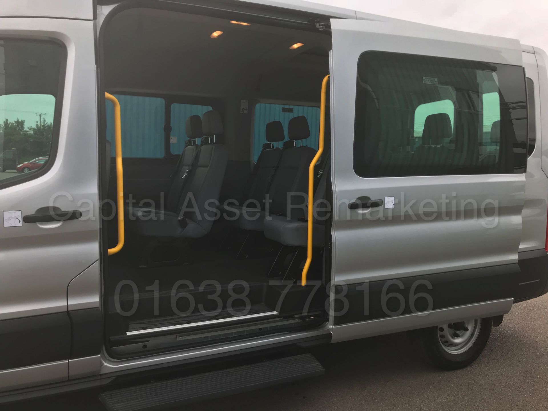 (On Sale) FORD TRANSIT LWB '15 SEATER MINI-BUS' (2018) '2.2 TDCI -125 BHP- 6 SPEED' 130 MILES ONLY ! - Image 28 of 50