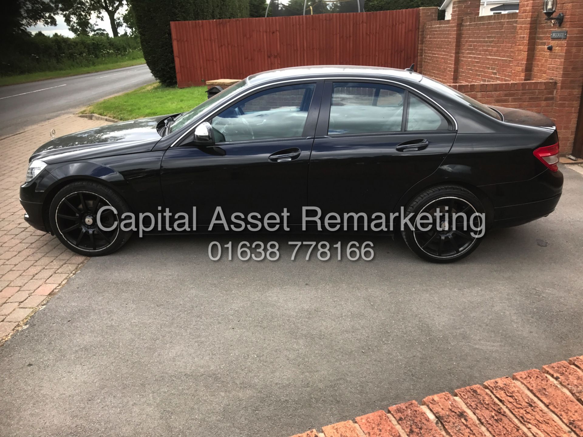 On Sale MERCEDES C180 "KOMPRESSOR" (08 REG) FULL BLACK LEATHER - LOW MILEAGE - CLIMATE (NO VAT) - Image 4 of 17