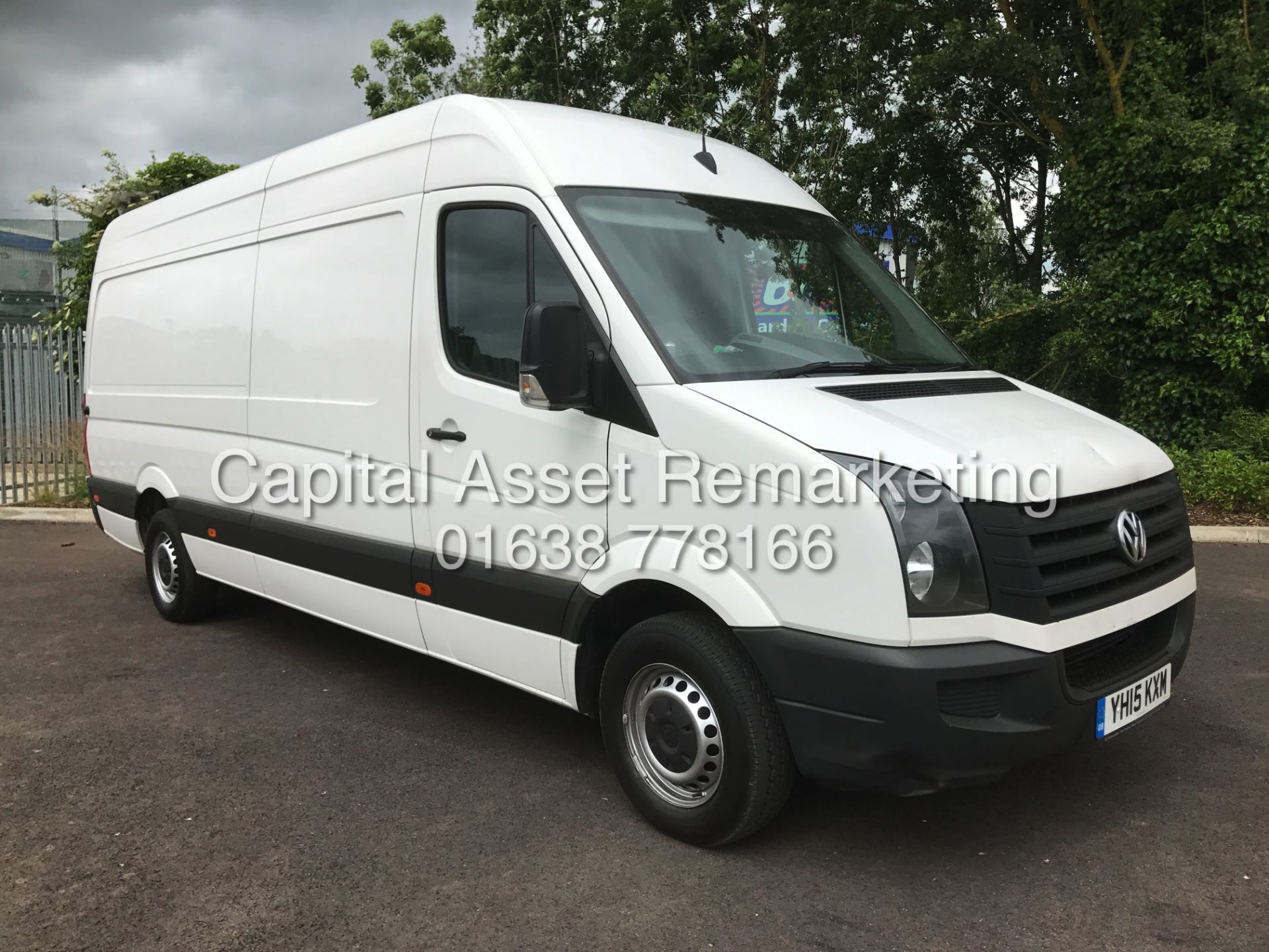 (ON SALE) VOLKSWAGEN CRAFTER 2.0TDI "136BHP" LWB / HI TOP (15 REG) 1 OWNER FSH - CRUISE - ELEC PACK - Bild 2 aus 19