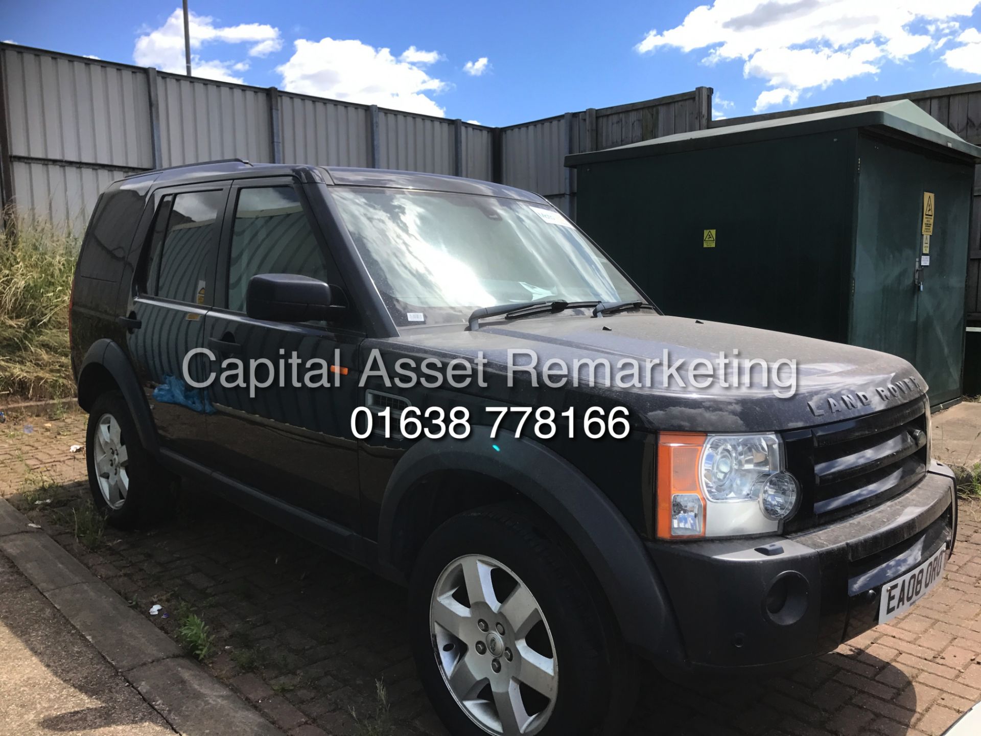 (ON SALE) LANDROVER DISCOVERY 3 "TDV6 "HSE" AUTOMATIC (08 REG) BLACK - FSH - LEATHER - SAT NAV - - Bild 2 aus 16