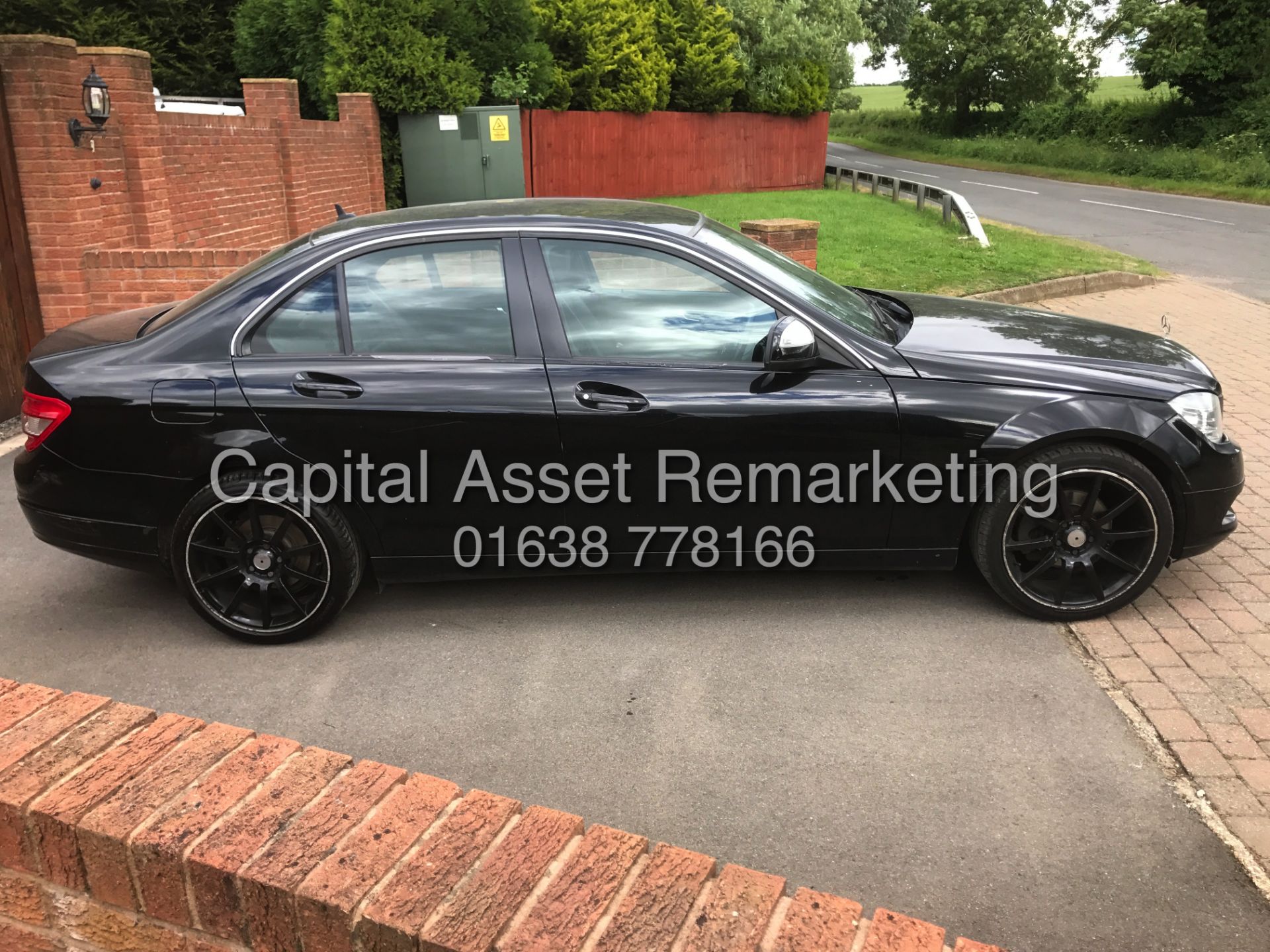 On Sale MERCEDES C180 "KOMPRESSOR" (08 REG) FULL BLACK LEATHER - LOW MILEAGE - CLIMATE (NO VAT) - Image 8 of 17