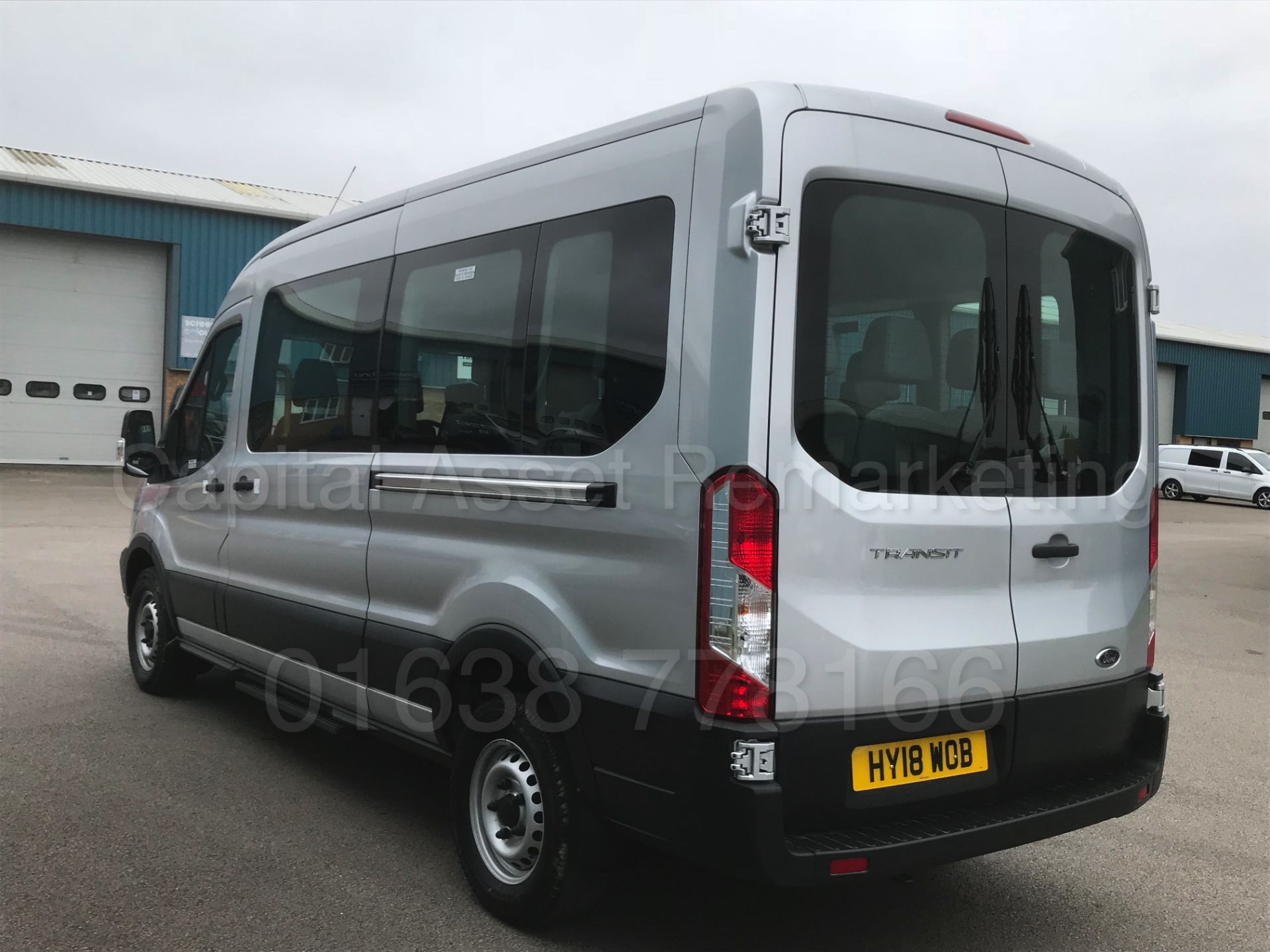 (On Sale) FORD TRANSIT LWB '15 SEATER MINI-BUS' (2018) '2.2 TDCI -125 BHP- 6 SPEED' 130 MILES ONLY ! - Image 10 of 50