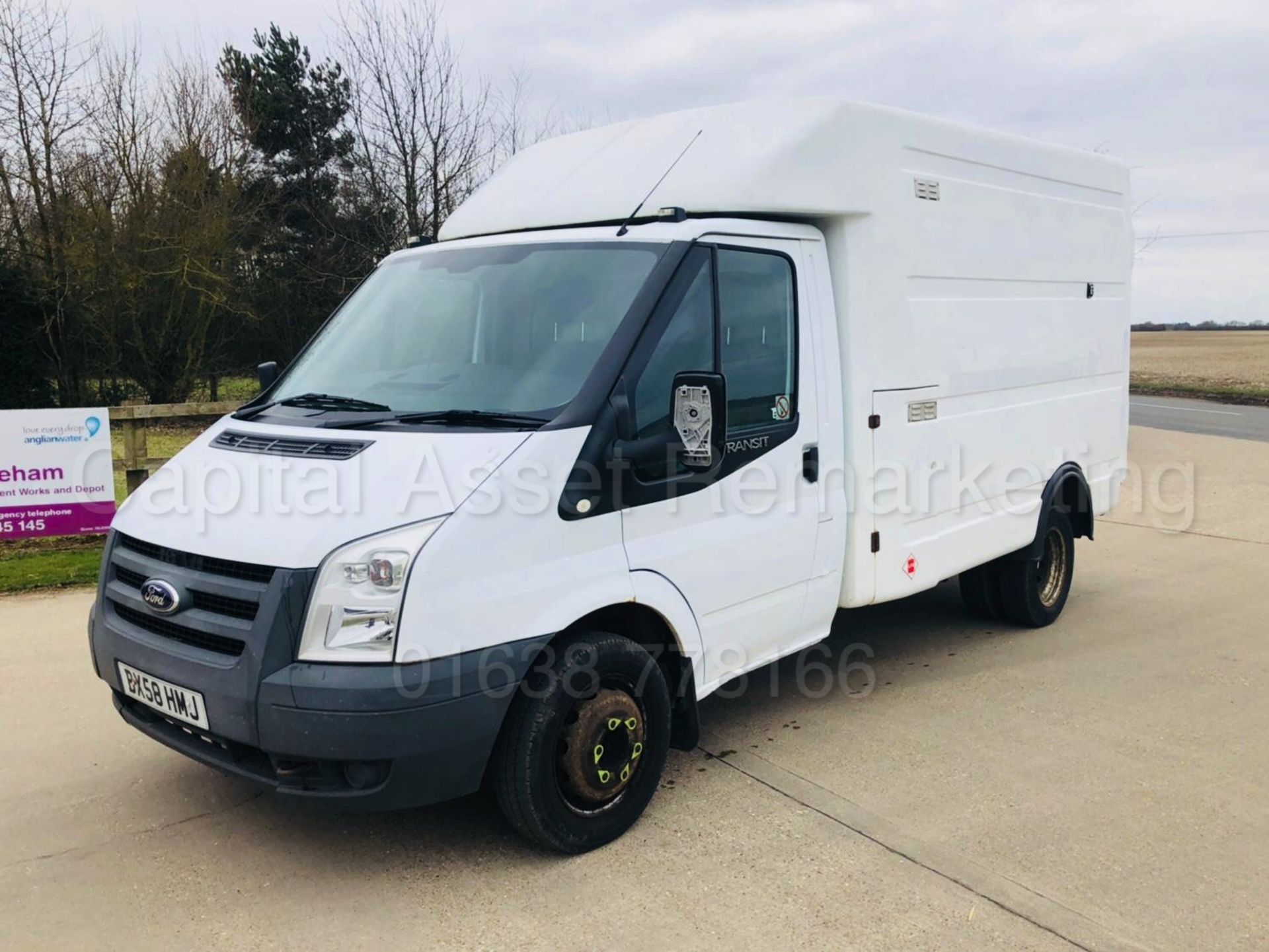 FORD TRANSIT 100 350 'BOX / LUTON VAN' (2009 MODEL) '2.4 TDCI - 100 BHP' (1 COMPANY OWNER) - Image 21 of 24