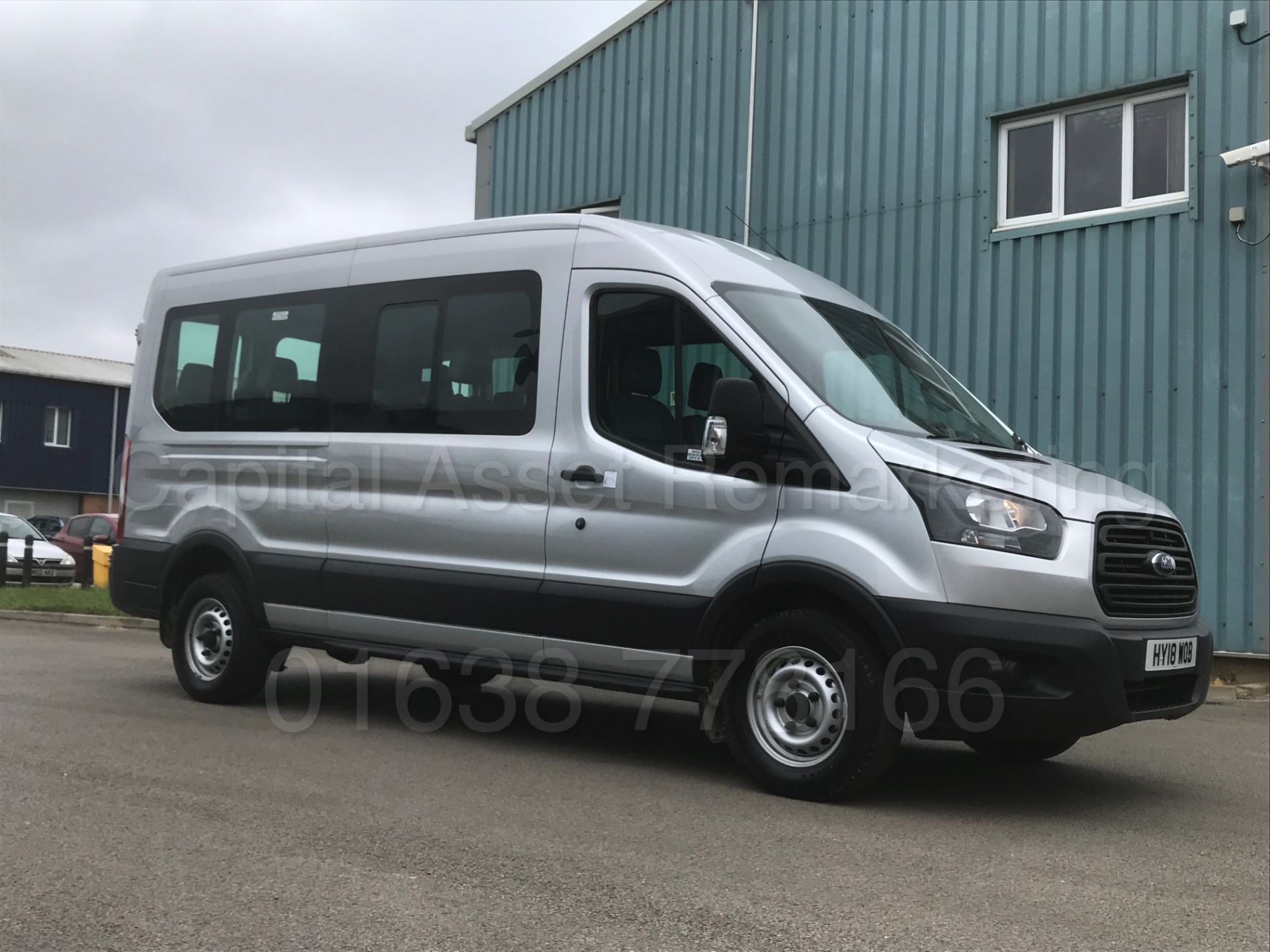 (On Sale) FORD TRANSIT LWB '15 SEATER MINI-BUS' (2018) '2.2 TDCI -125 BHP- 6 SPEED' 130 MILES ONLY ! - Image 17 of 50