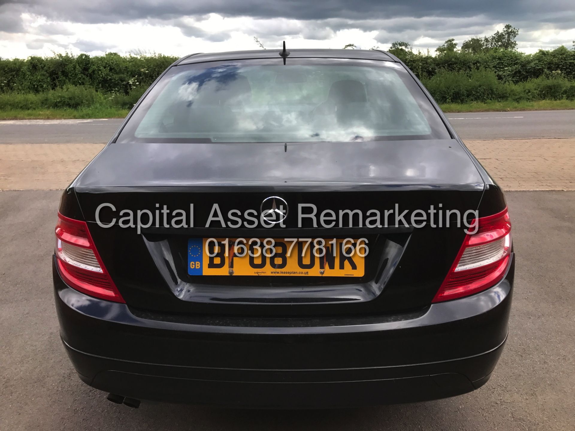 On Sale MERCEDES C180 "KOMPRESSOR" (08 REG) FULL BLACK LEATHER - LOW MILEAGE - CLIMATE (NO VAT) - Bild 6 aus 17