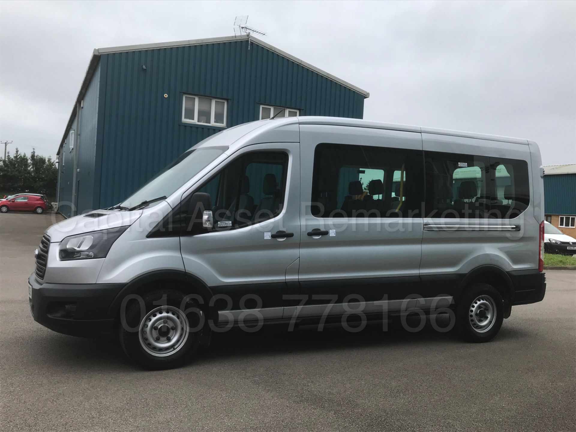 (On Sale) FORD TRANSIT LWB '15 SEATER MINI-BUS' (2018) '2.2 TDCI -125 BHP- 6 SPEED' 130 MILES ONLY ! - Image 8 of 50