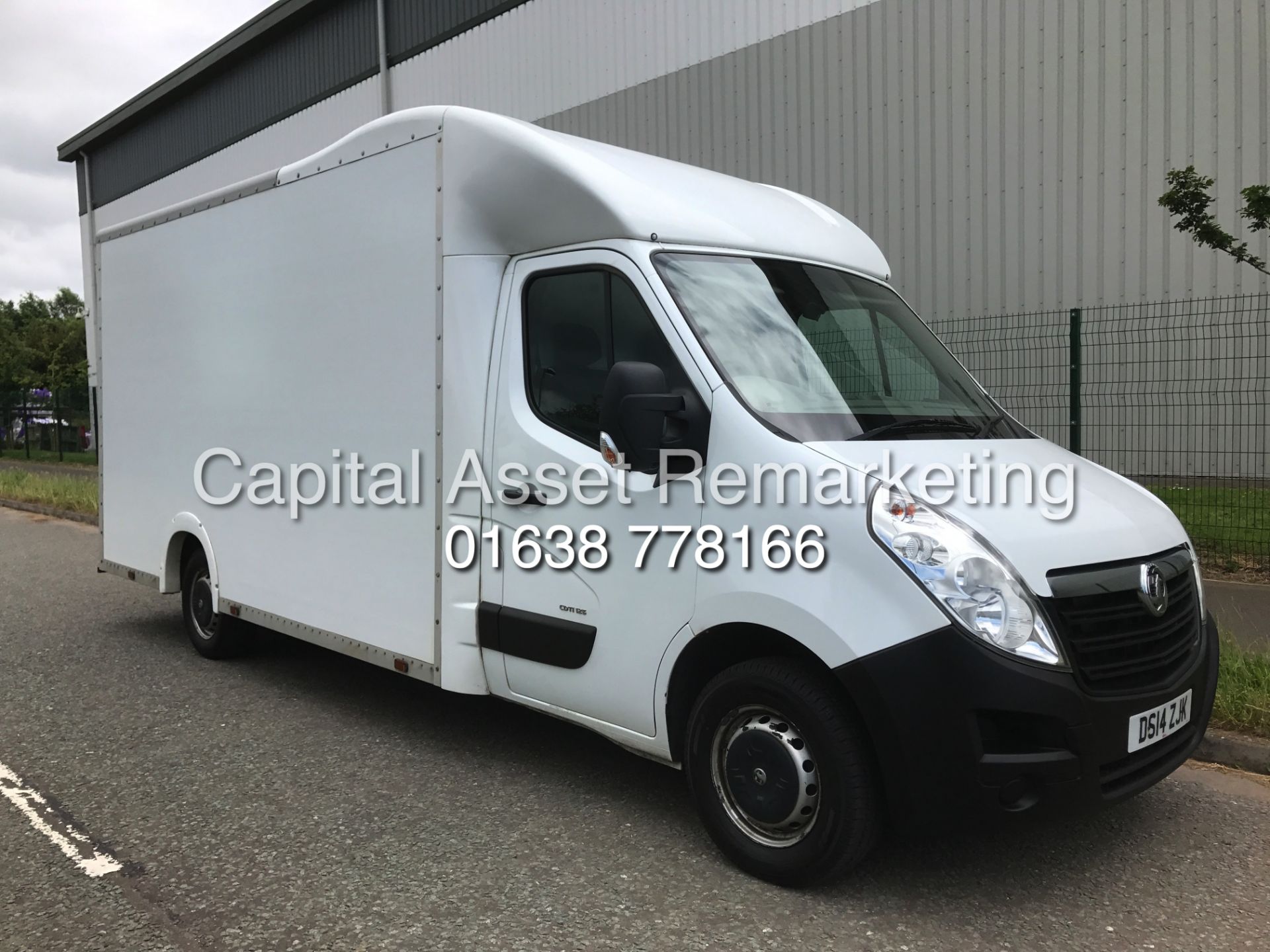 On Sale VAUXHALL MOVANO 2.3CDTI "125BHP-6 SPEED" 14FT LO-LOADER BODY IDEAL REMOVALS TRUCK (14 REG) - Image 2 of 15