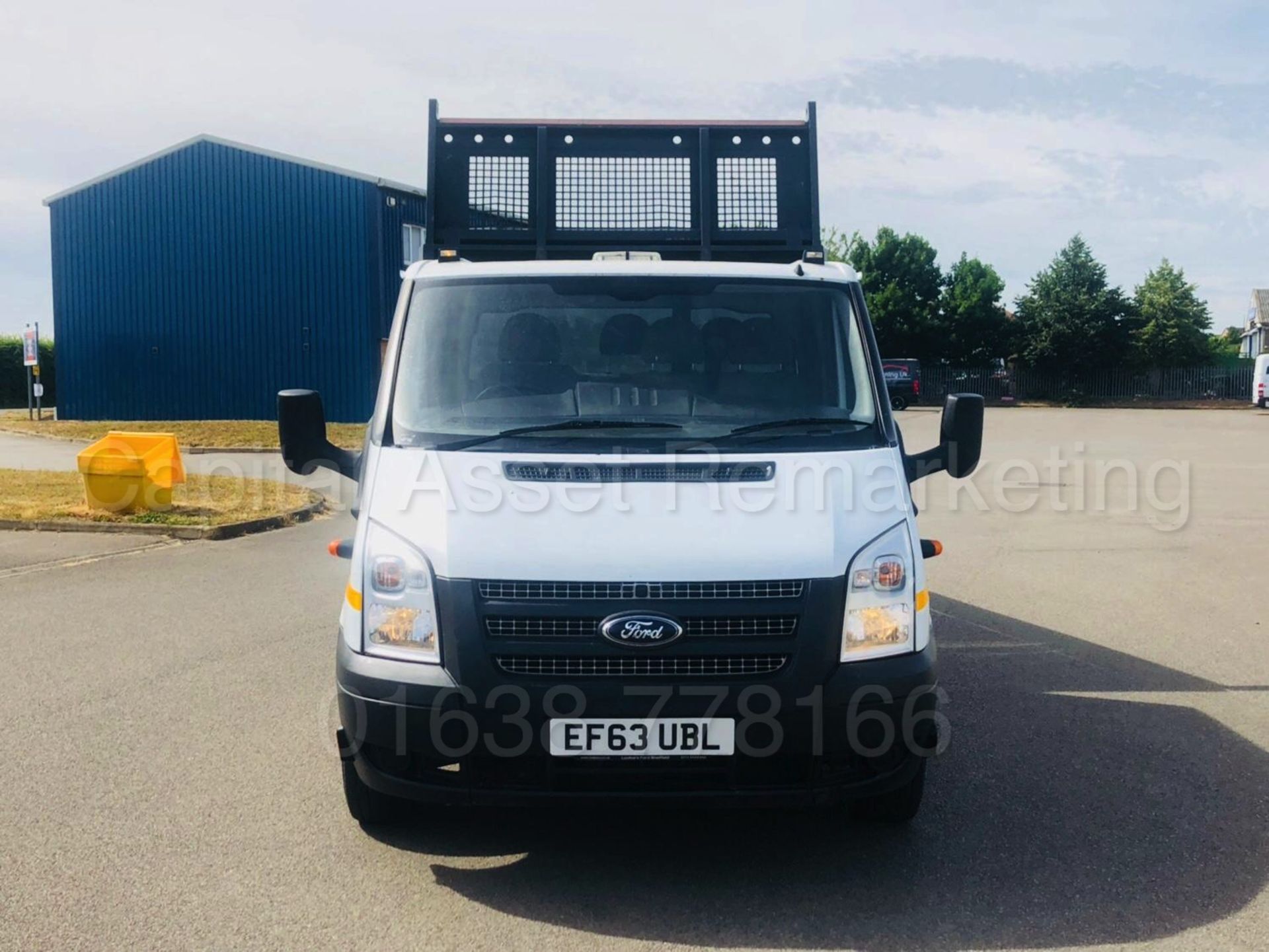 FORD TRANSIT 125 T350L RWD 'DOUBLE CAB TIPPER' (2014) '2.2 TDCI - 125 BHP - 6 SPEED' **3500 KG** - Image 3 of 35