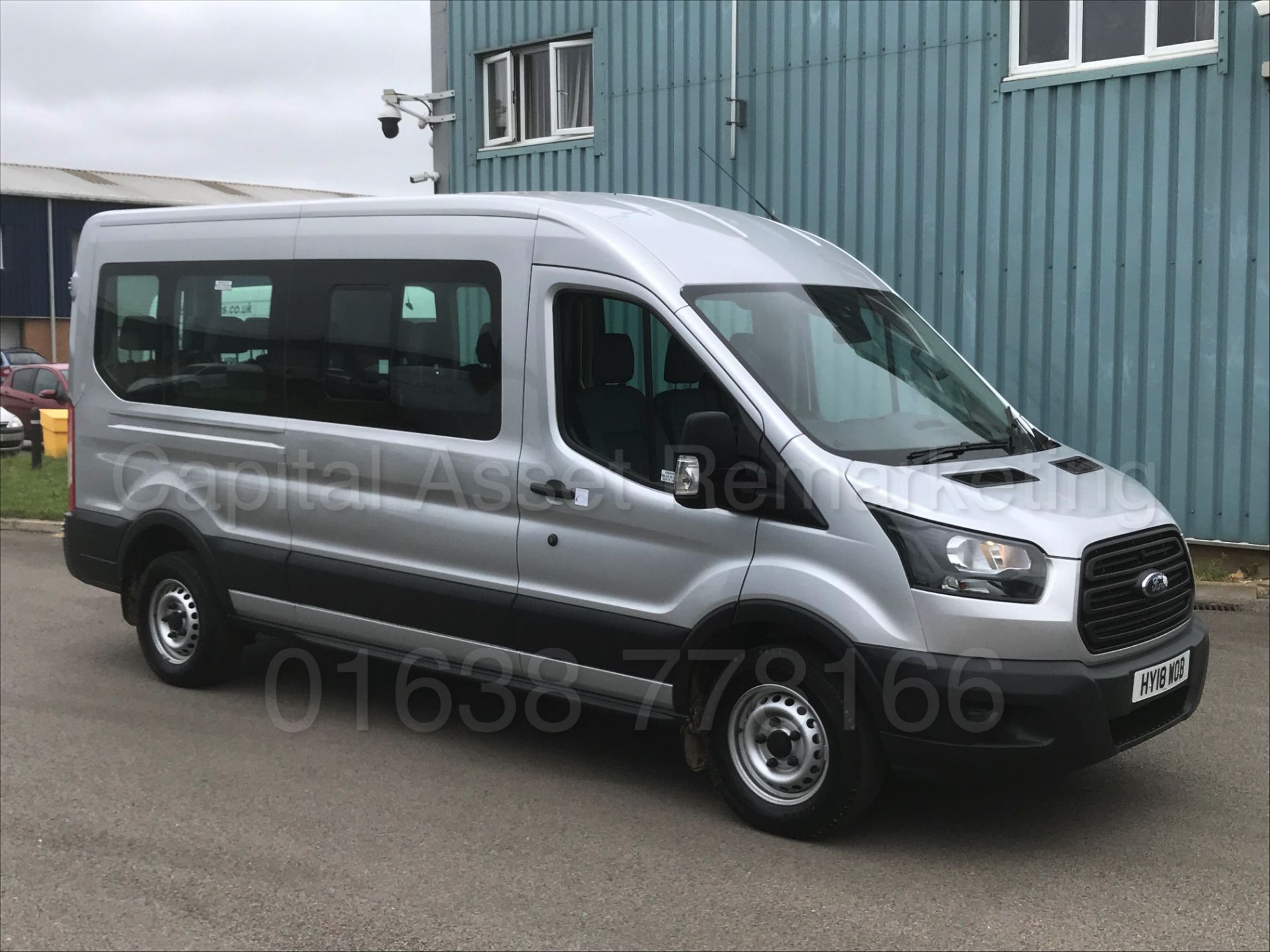 (On Sale) FORD TRANSIT LWB '15 SEATER MINI-BUS' (2018) '2.2 TDCI -125 BHP- 6 SPEED' 130 MILES ONLY ! - Image 18 of 50
