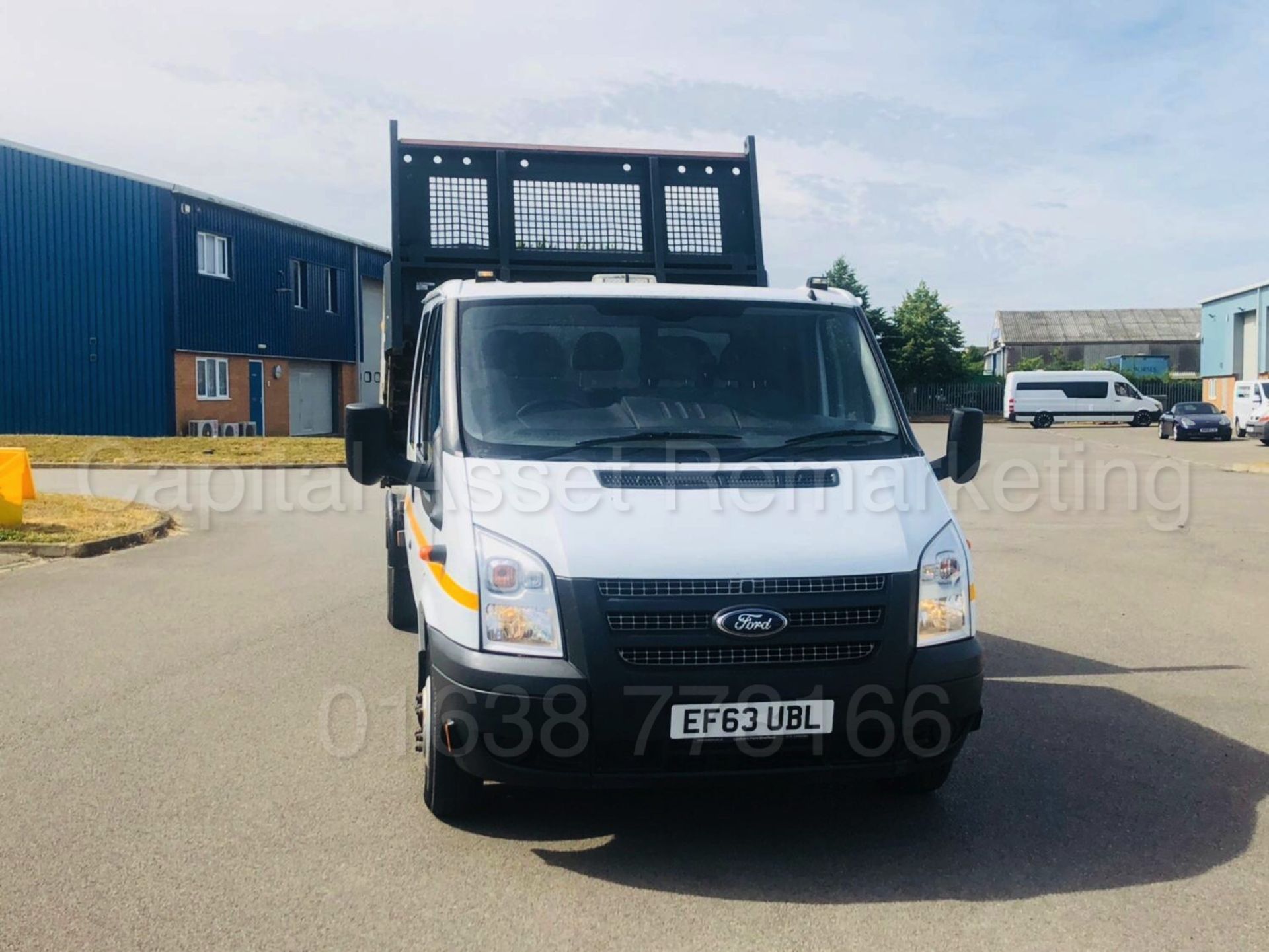FORD TRANSIT 125 T350L RWD 'DOUBLE CAB TIPPER' (2014) '2.2 TDCI - 125 BHP - 6 SPEED' **3500 KG** - Image 6 of 35