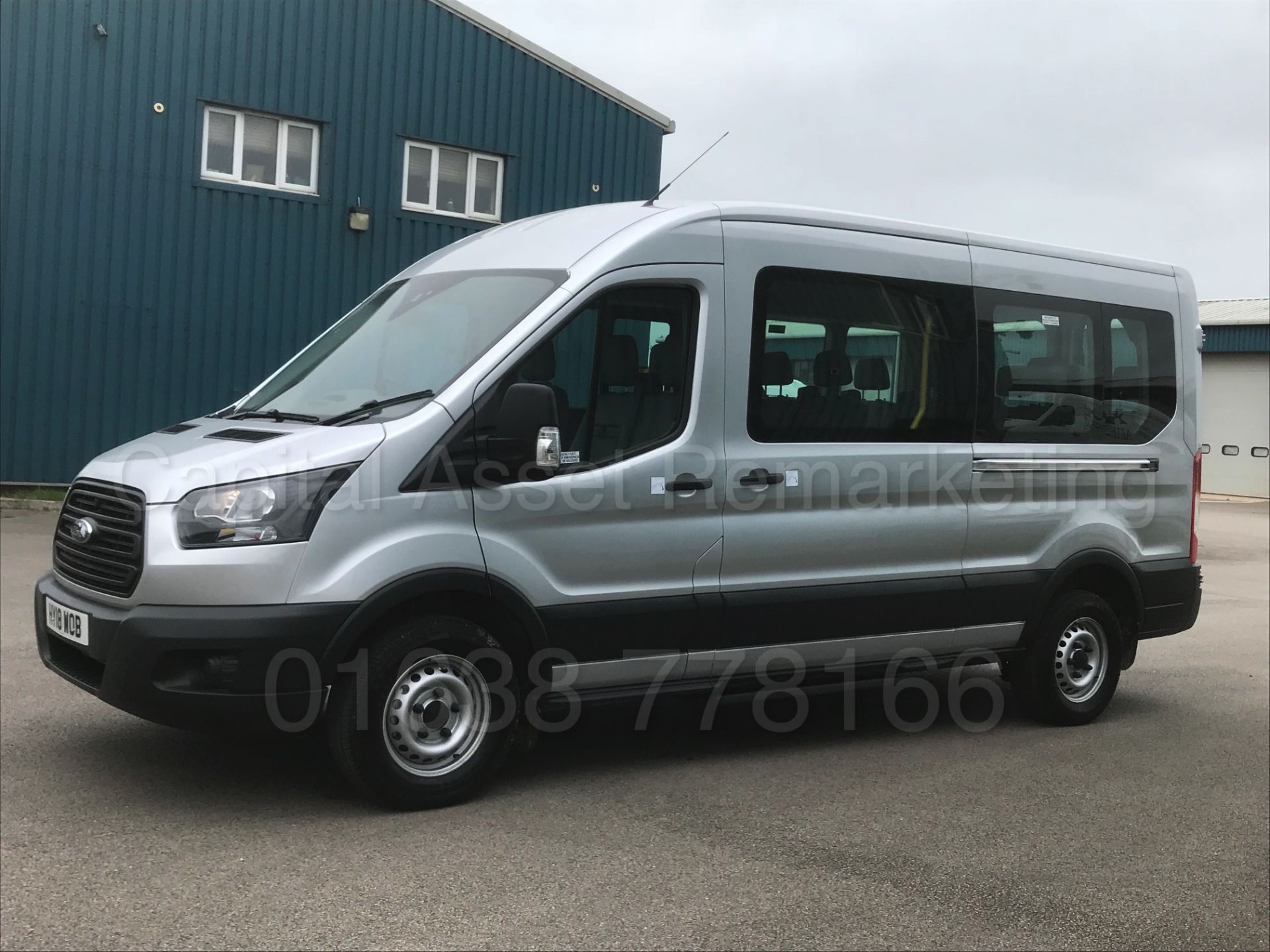 (On Sale) FORD TRANSIT LWB '15 SEATER MINI-BUS' (2018) '2.2 TDCI -125 BHP- 6 SPEED' 130 MILES ONLY ! - Image 7 of 50