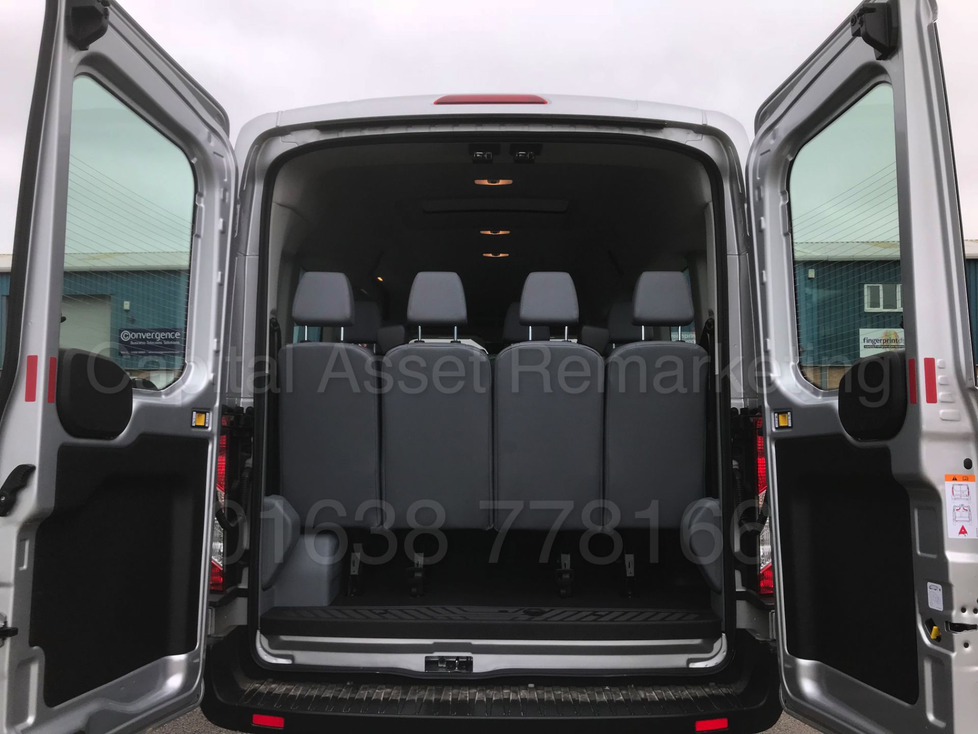 (On Sale) FORD TRANSIT LWB '15 SEATER MINI-BUS' (2018) '2.2 TDCI -125 BHP- 6 SPEED' 130 MILES ONLY ! - Image 33 of 50