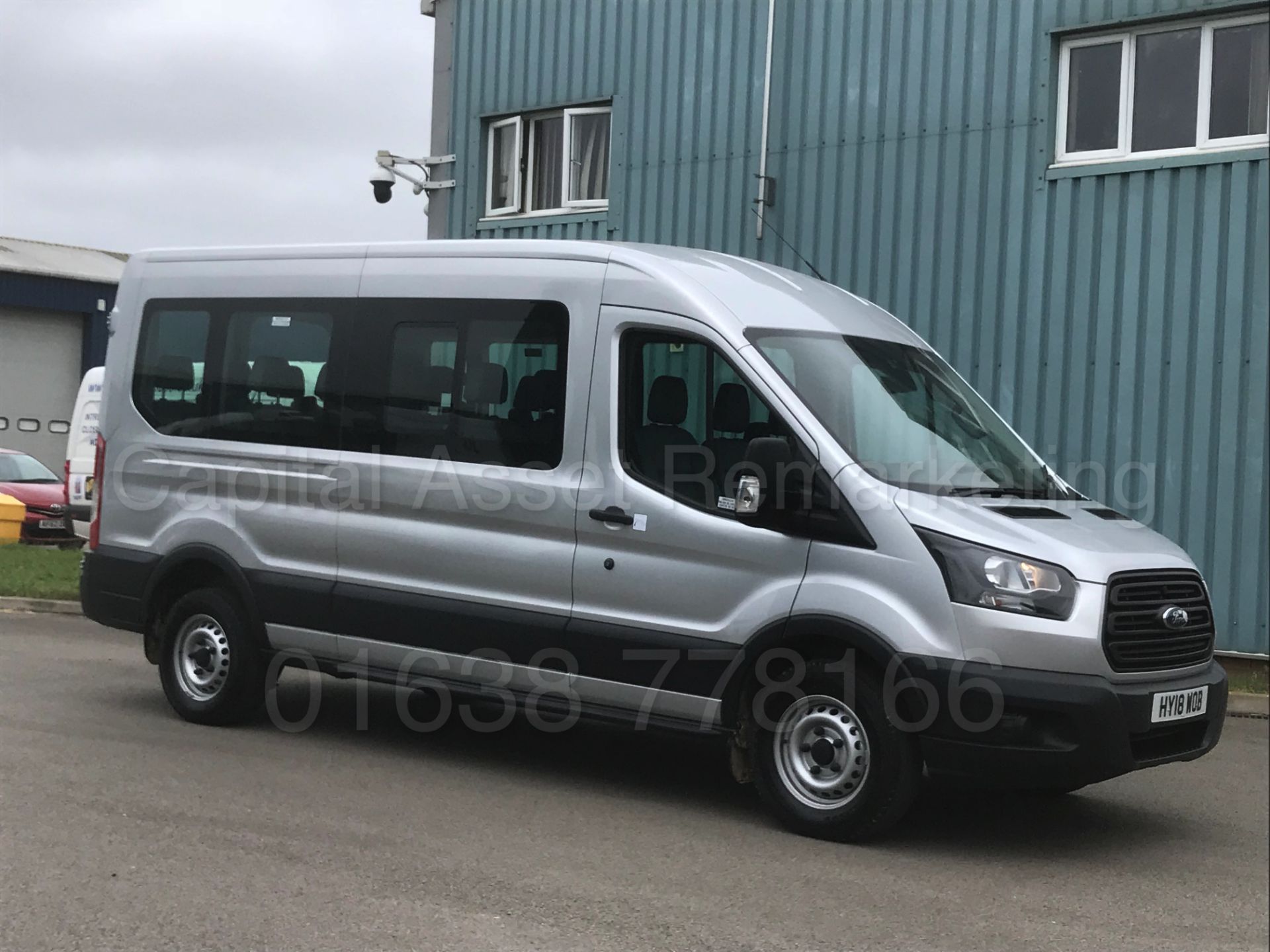 (On Sale) FORD TRANSIT LWB '15 SEATER MINI-BUS' (2018) '2.2 TDCI -125 BHP- 6 SPEED' 130 MILES ONLY ! - Image 16 of 50