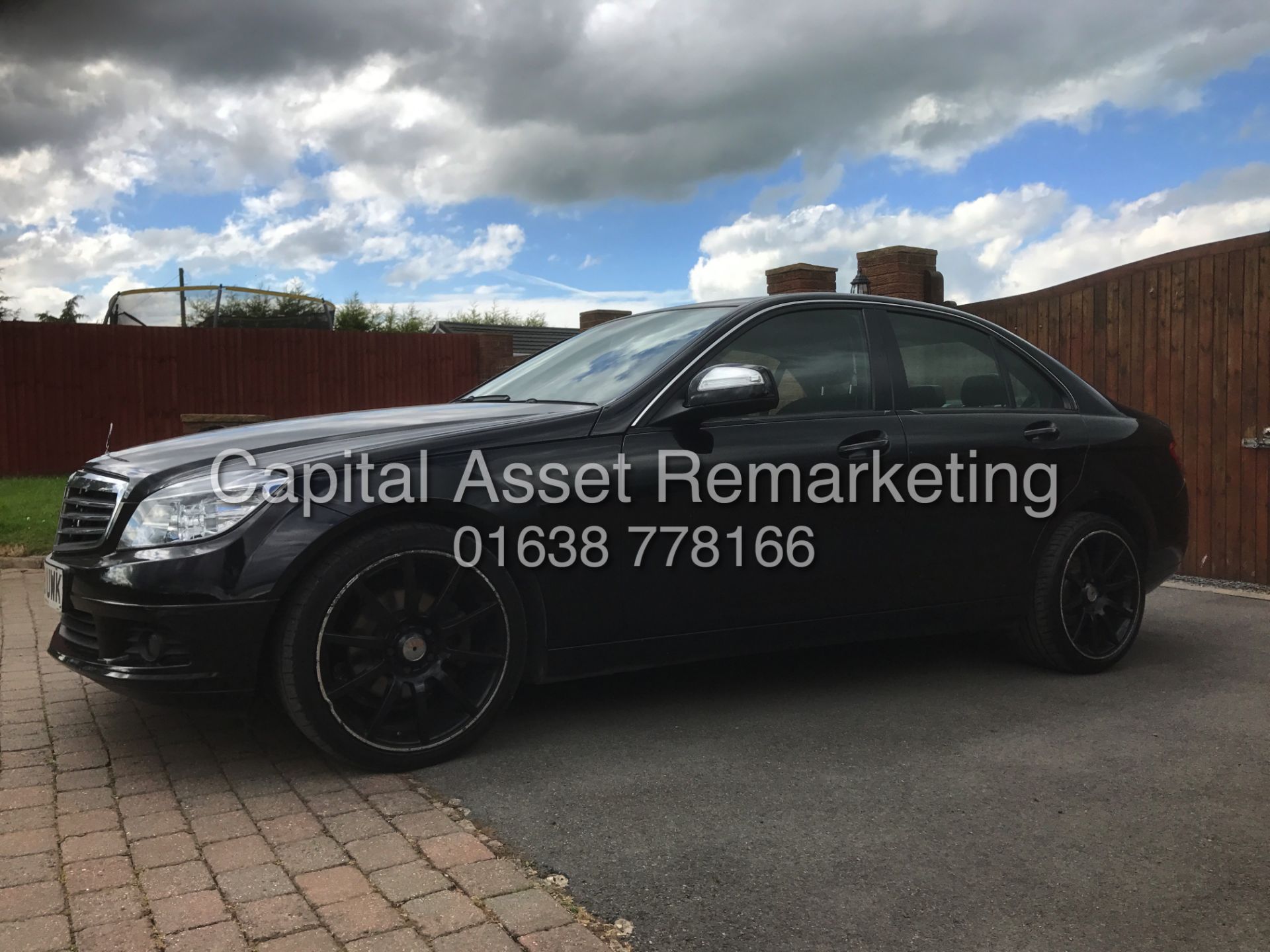 On Sale MERCEDES C180 "KOMPRESSOR" (08 REG) FULL BLACK LEATHER - LOW MILEAGE - CLIMATE (NO VAT) - Bild 3 aus 17