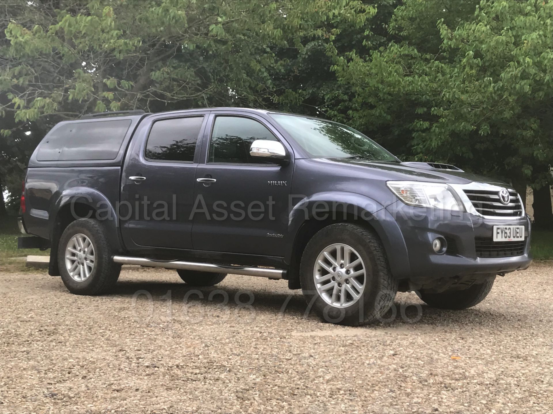 TOYOTA HILUX 'INVINCIBLE' (2014 MODEL) D/CAB PICK-UP '3.0 D-4D - AUTO - LEATHER - SAT NAV' (1 OWNER)