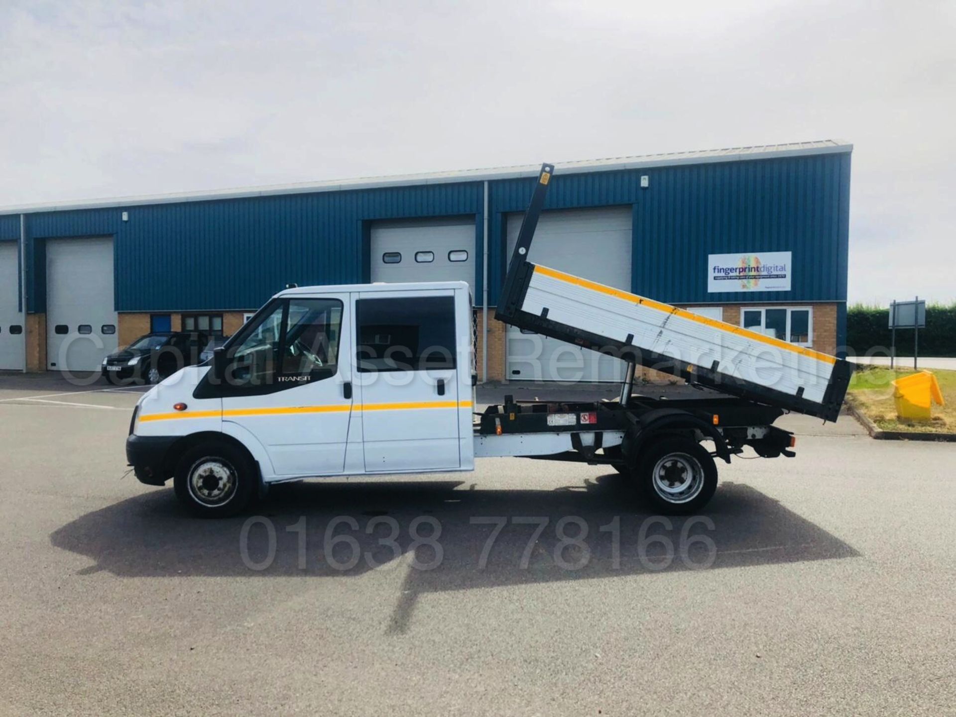 FORD TRANSIT 125 T350L RWD 'DOUBLE CAB TIPPER' (2014) '2.2 TDCI - 125 BHP - 6 SPEED' **3500 KG** - Image 32 of 35
