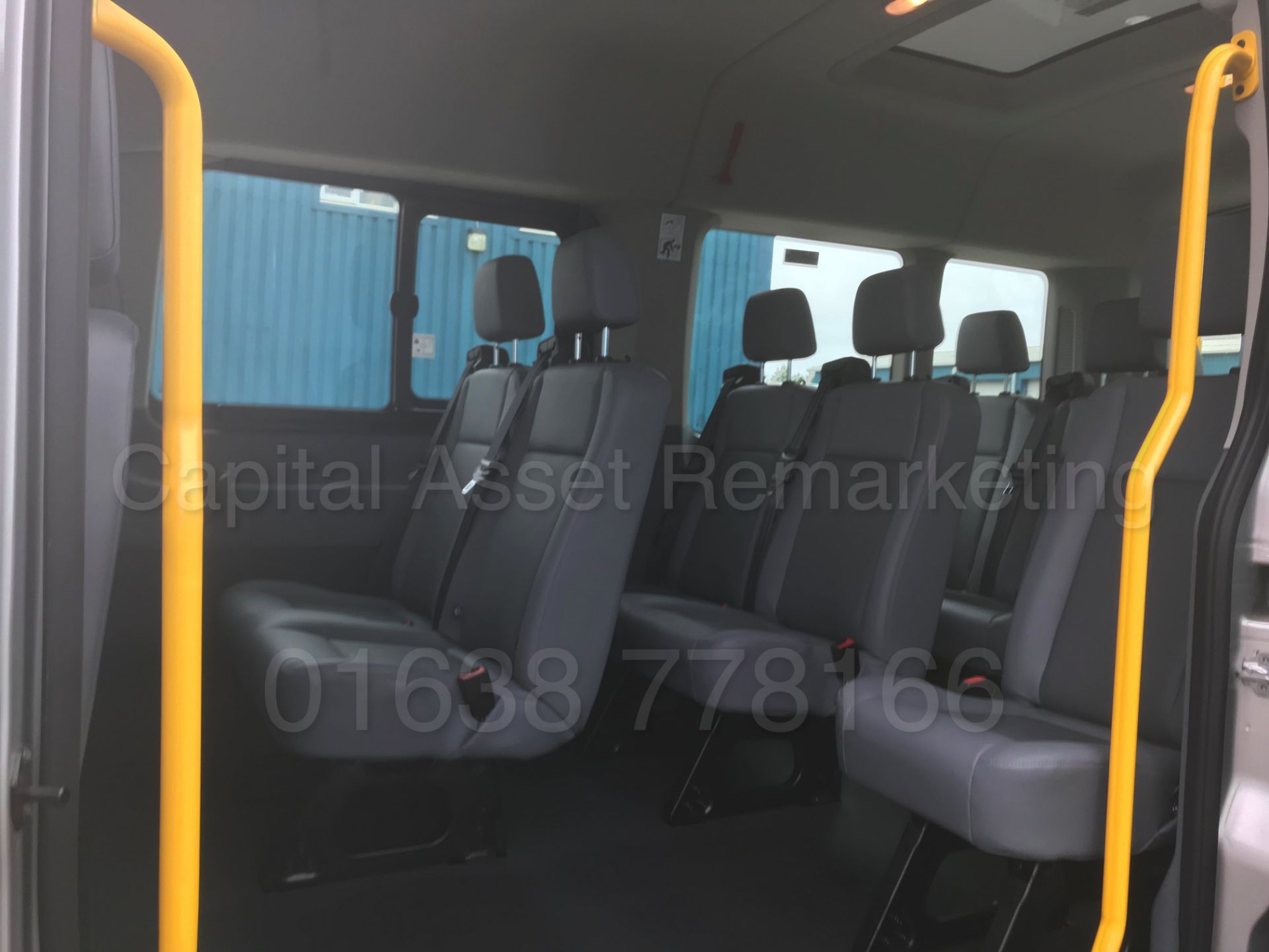 (On Sale) FORD TRANSIT LWB '15 SEATER MINI-BUS' (2018) '2.2 TDCI -125 BHP- 6 SPEED' 130 MILES ONLY ! - Image 30 of 50