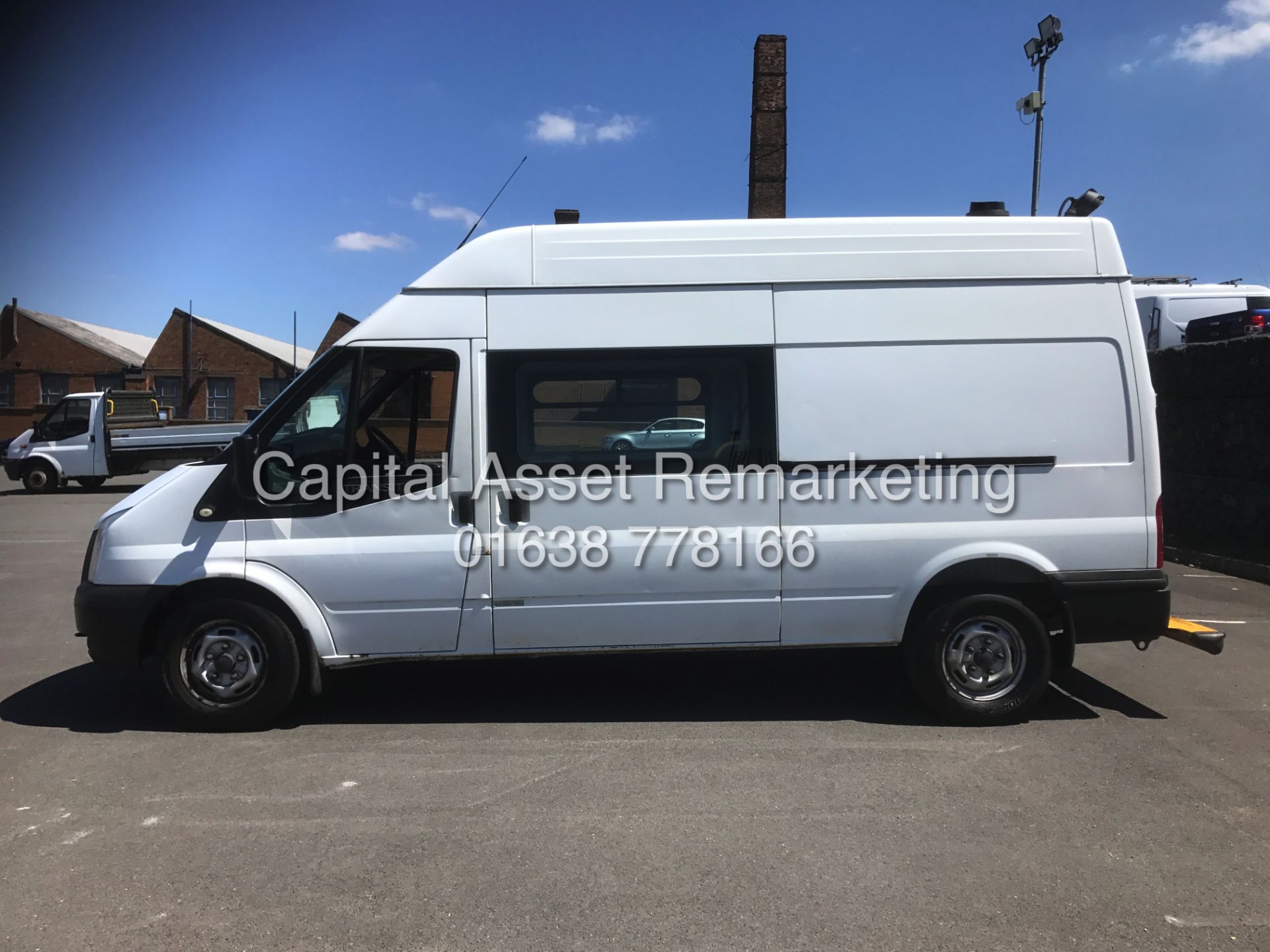 ON SALE FORD TRANSIT 2.2TDCI T350 LWB / HI TOP (12 REG) FULL MESSING UNIT / ONSITE VAN - *RARE LOOK* - Image 2 of 22