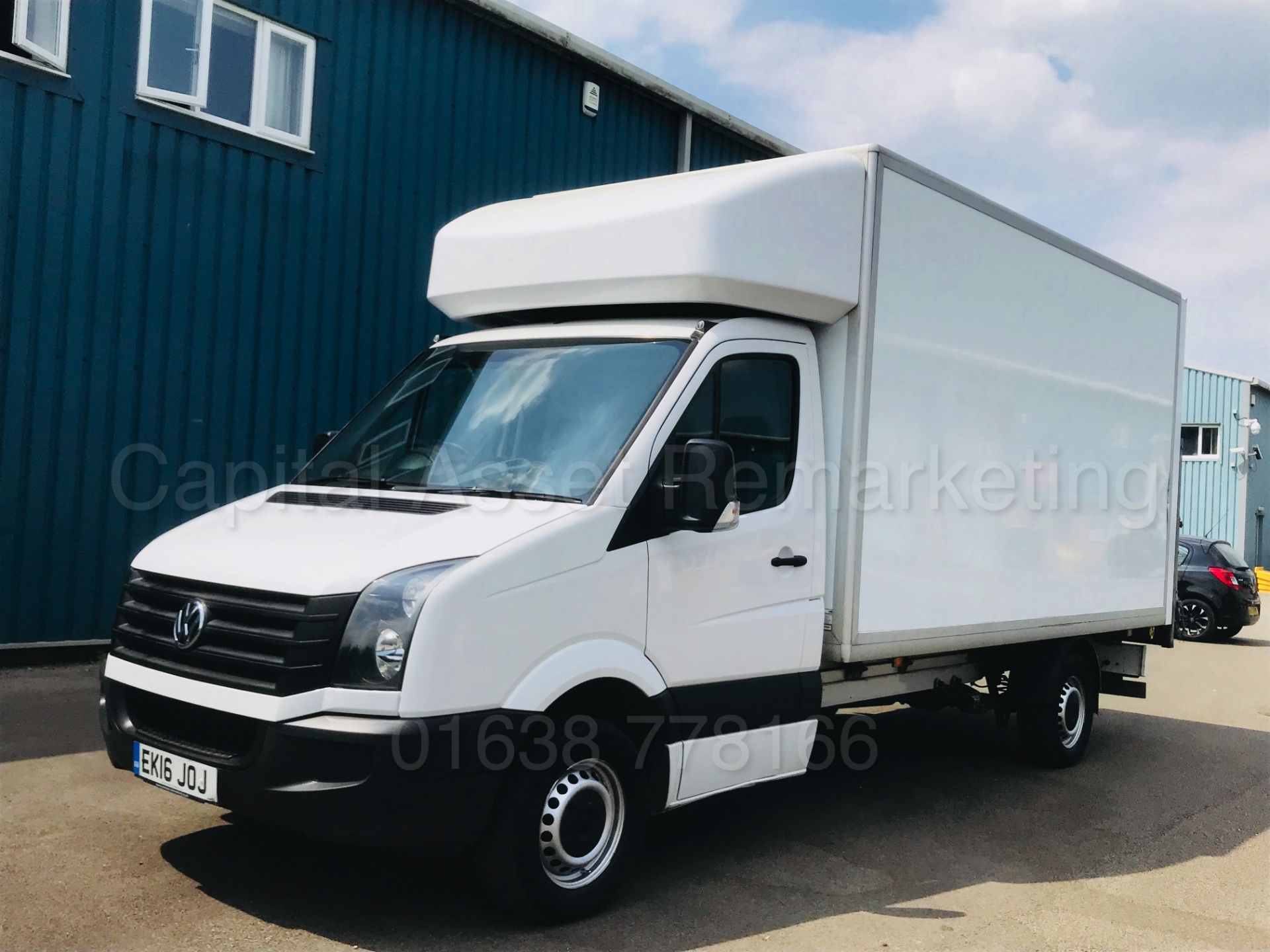 (On Sale) VOLKSWAGEN CRAFTER CR35 'LWB - LUTON' (2016) '2.0 TDI - 136 BHP - 6 SPEED' **TAIL-LIFT** - Image 2 of 36