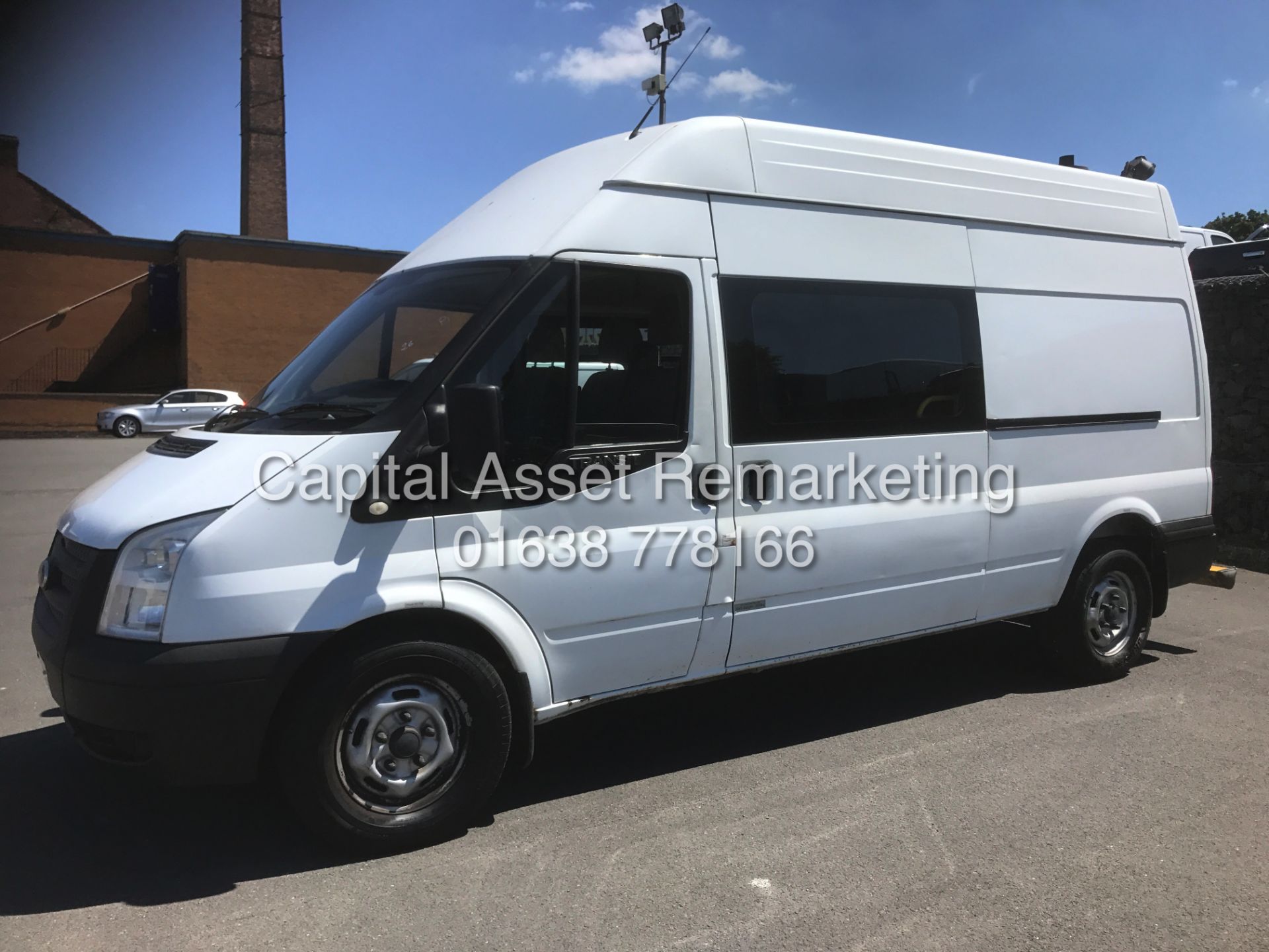 ON SALE FORD TRANSIT 2.2TDCI T350 LWB / HI TOP (12 REG) FULL MESSING UNIT / ONSITE VAN - *RARE LOOK*