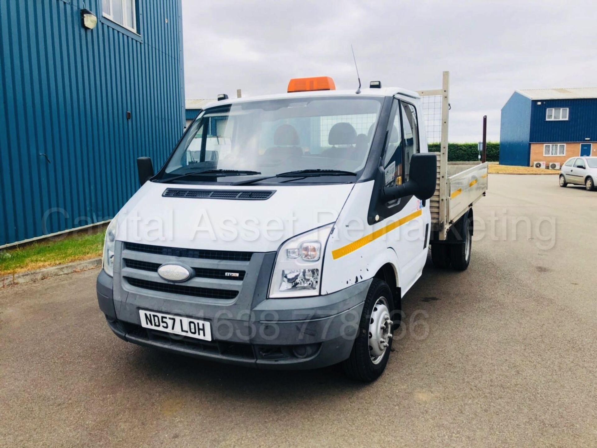 (ON SALE) FORD TRANSIT T350 'SINGLE CAB - TRUCK' (2008 MODEL) '2.4 TDCI - 100 BHP - 5 SPEED' - Image 4 of 20