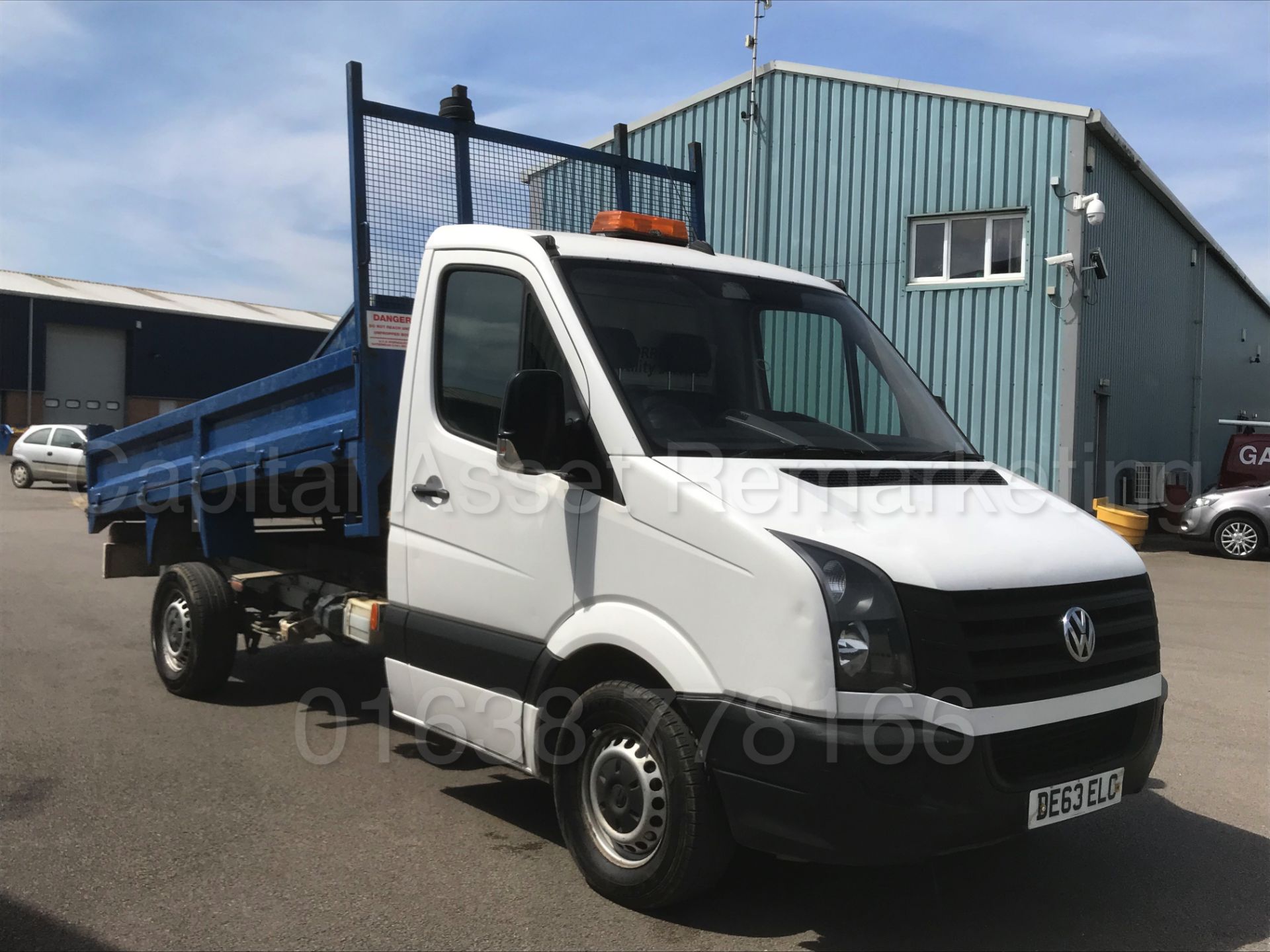 (ON SALE) VOLKSWAGEN CRAFTER CR35 *TIPPER* (2014 MODEL) '2.0 TDI "109 BHP" (LOW MILES) **3500KG** - Bild 2 aus 27