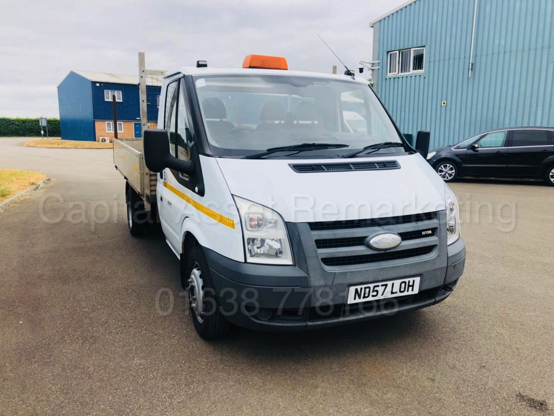 (ON SALE) FORD TRANSIT T350 'SINGLE CAB - TRUCK' (2008 MODEL) '2.4 TDCI - 100 BHP - 5 SPEED' - Image 9 of 20